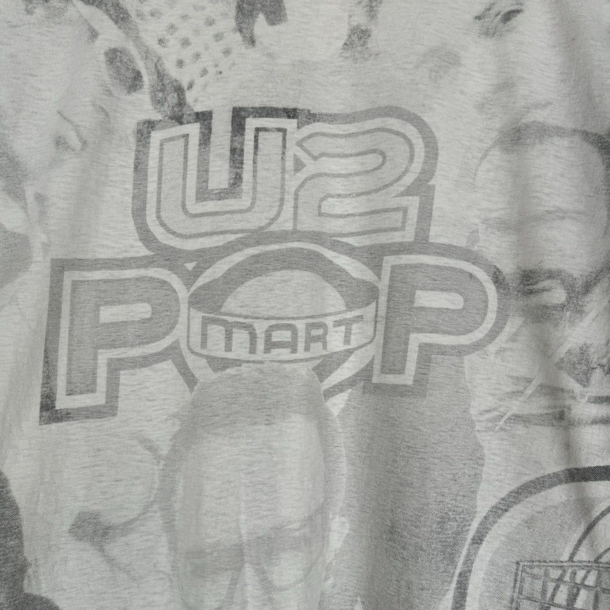 Band Tees Vintage 90s U2 Pop Mart Rare All Over Print Ban T Shirt Size US XL / EU 56 / 4 - 6 Thumbnail