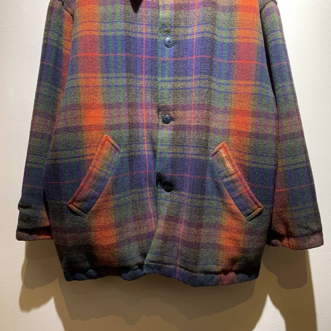 Lyle & Scott Lyle & Scott Plaid Wool Reversible Button Up Jacket Size US XL / EU 56 / 4 - 5 Thumbnail