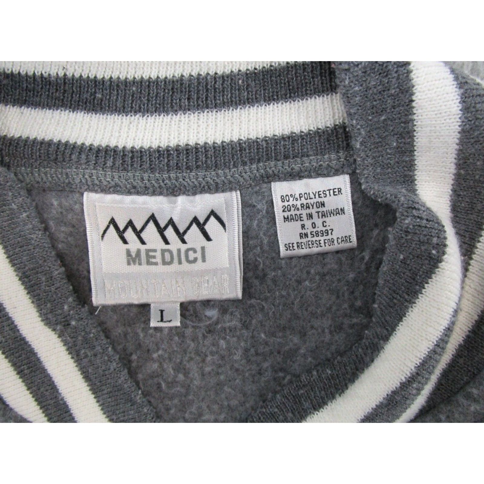 Vintage VINTAGE Medici Vest Main Zip Gray Full Zip Pockets Size L Mens Size US L / EU 52-54 / 3 - 2 Thumbnail