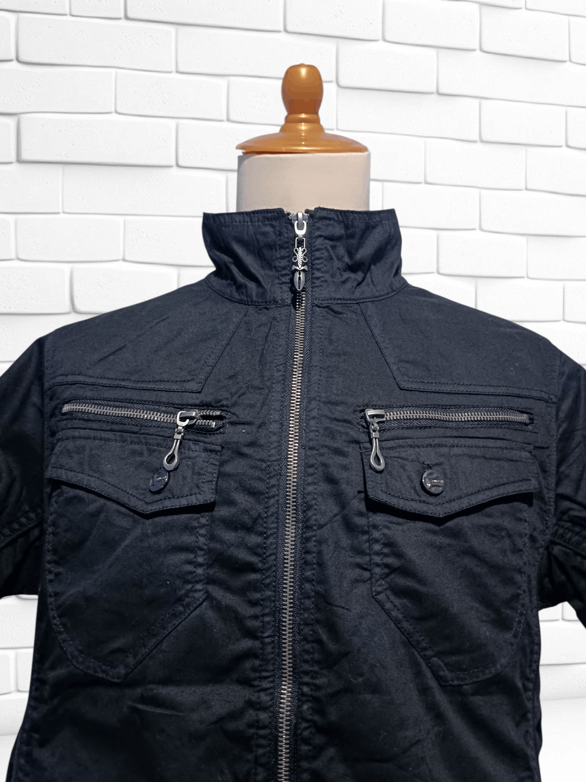 Japanese Brand Vintage Spinash Zip Shirt Size US L / EU 52-54 / 3 - 2 Thumbnail
