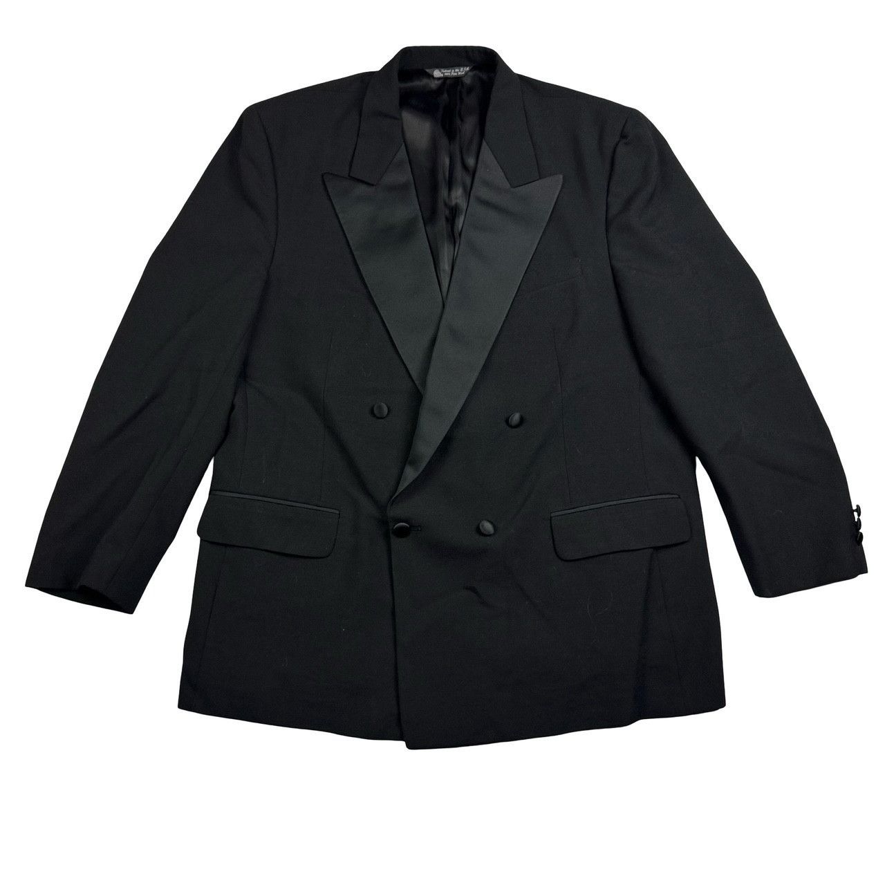 Burberry VTG Burberry Prorsum Men's Wool Double Breasted Tuxedo Blaze Size 46R - 2 Thumbnail
