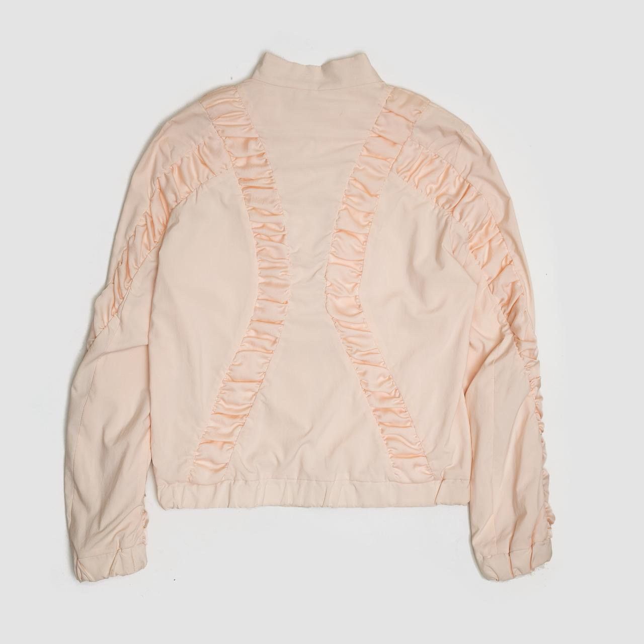 Issey Miyake Spring 2005 Reversible Ruched Track Jacket Size M / US 6-8 / IT 42-44 - 3 Thumbnail