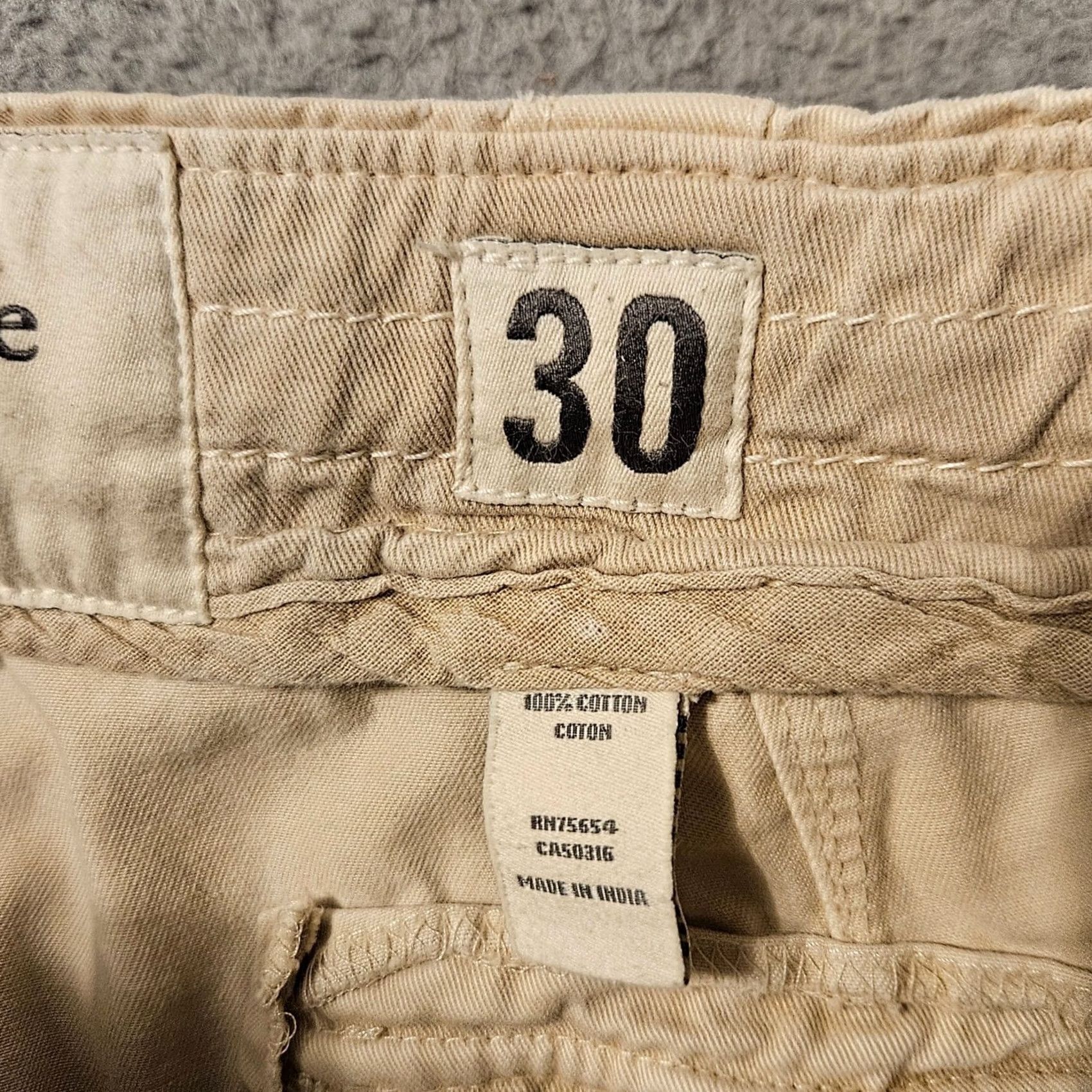 Abercrombie & Fitch Vintage Abercrombie & Fitch Cargo Shorts 30 Tan Distressed Military Fatigues Size US 30 / EU 46 - 5 Thumbnail