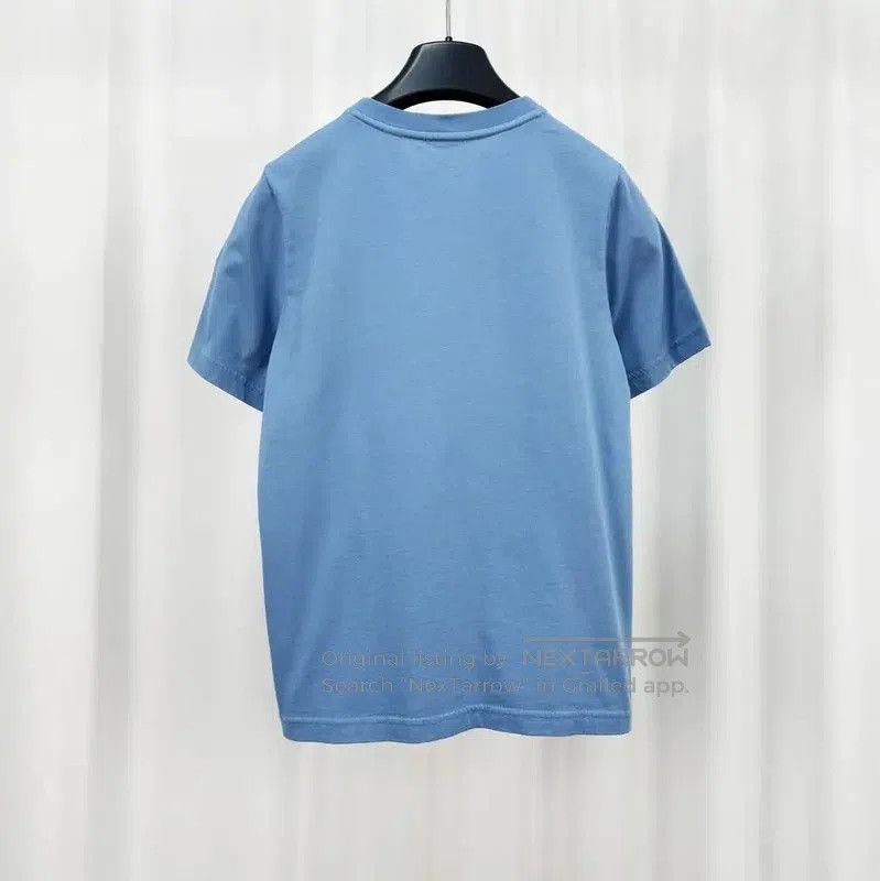 Burberry Burberry Logo Short Sleeve T-Shirt in Sky Blue. Size L / US 10 / IT 46 - 2 Thumbnail