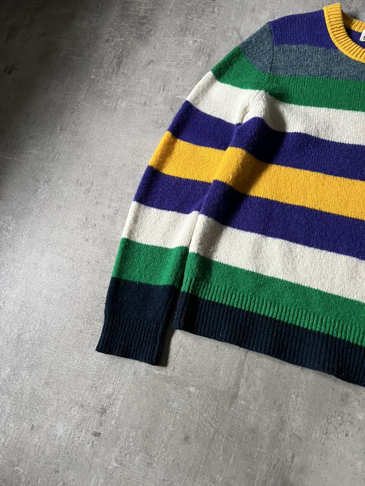 Acne Studios Acne Studios kai striped multicolor wool sweater Size US M / EU 48-50 / 2 - 2 Thumbnail