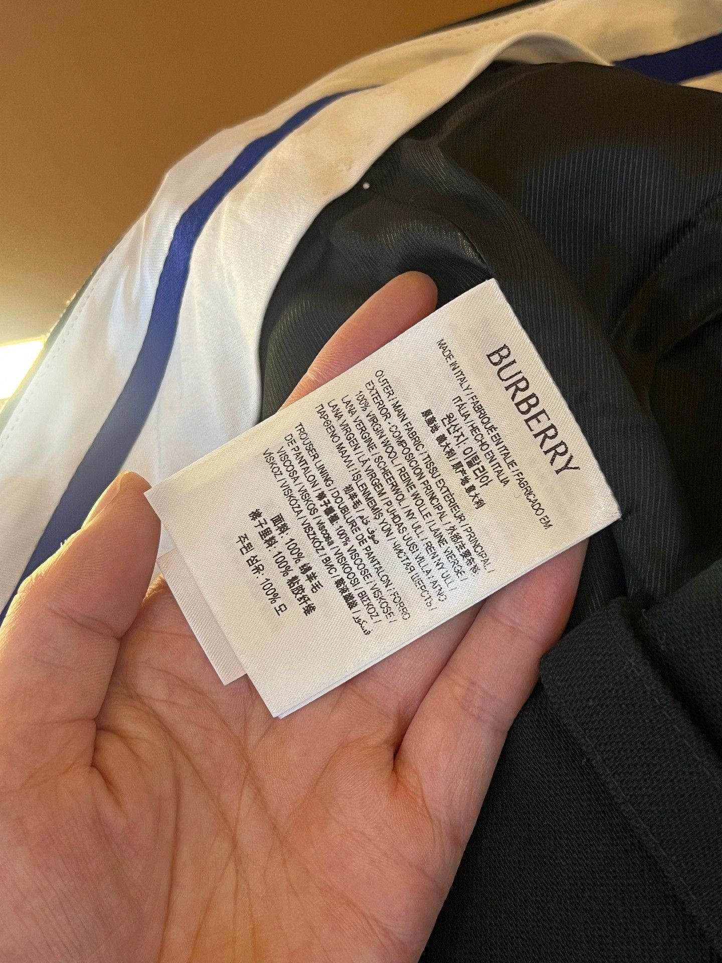Burberry Burberry Wool Blend Trousers Size US 28 / EU 44 - 3 Thumbnail