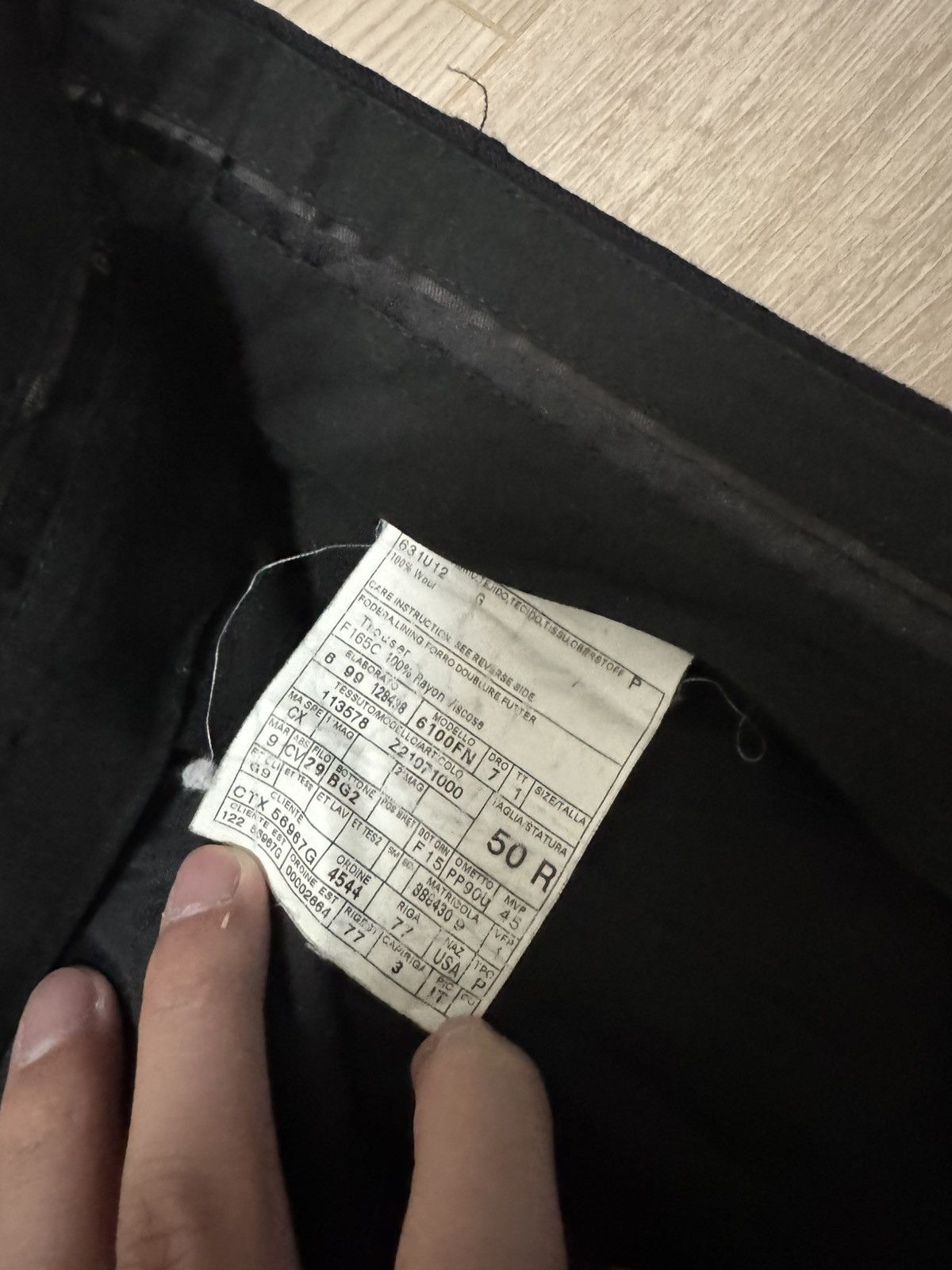 Gucci Vintage GUCCI Wool Trousers Size US 34 / EU 50 - 7 Thumbnail