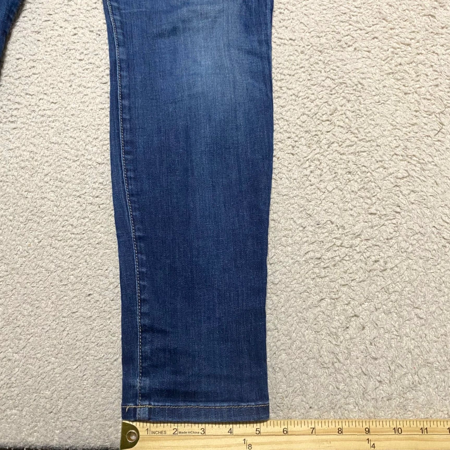 Vintage VINTAGE Joe's Jeans Womens Skinny Denim Jeans 28 Blue Mid Rise 5-Pocket Design Womens Jeans Size 24" / US 00 / IT 34 - 2 Thumbnail