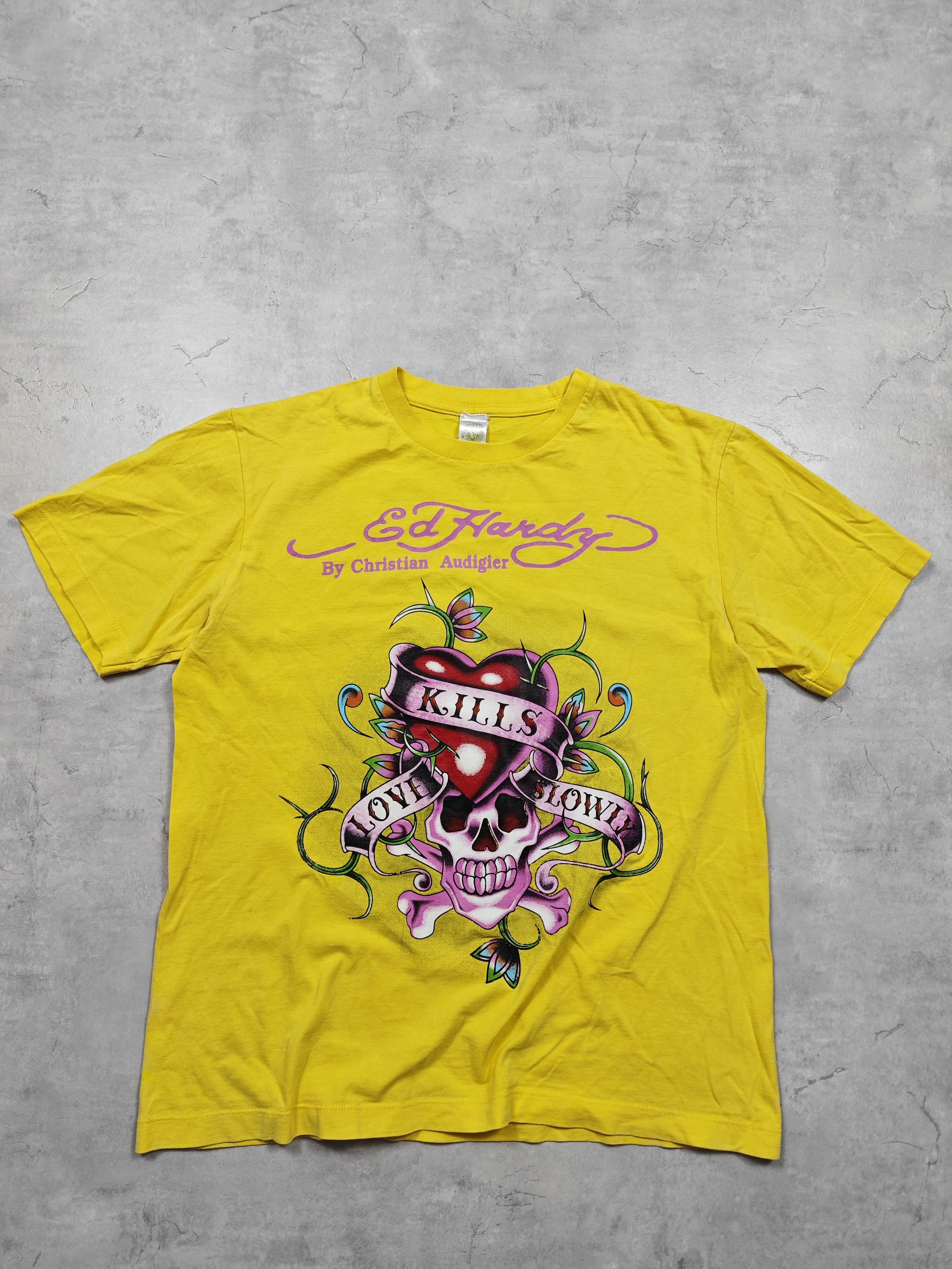 Ed Hardy Ed Hardy Vintage T Shirt Size US L / EU 52-54 / 3 - 1 Thumbnail