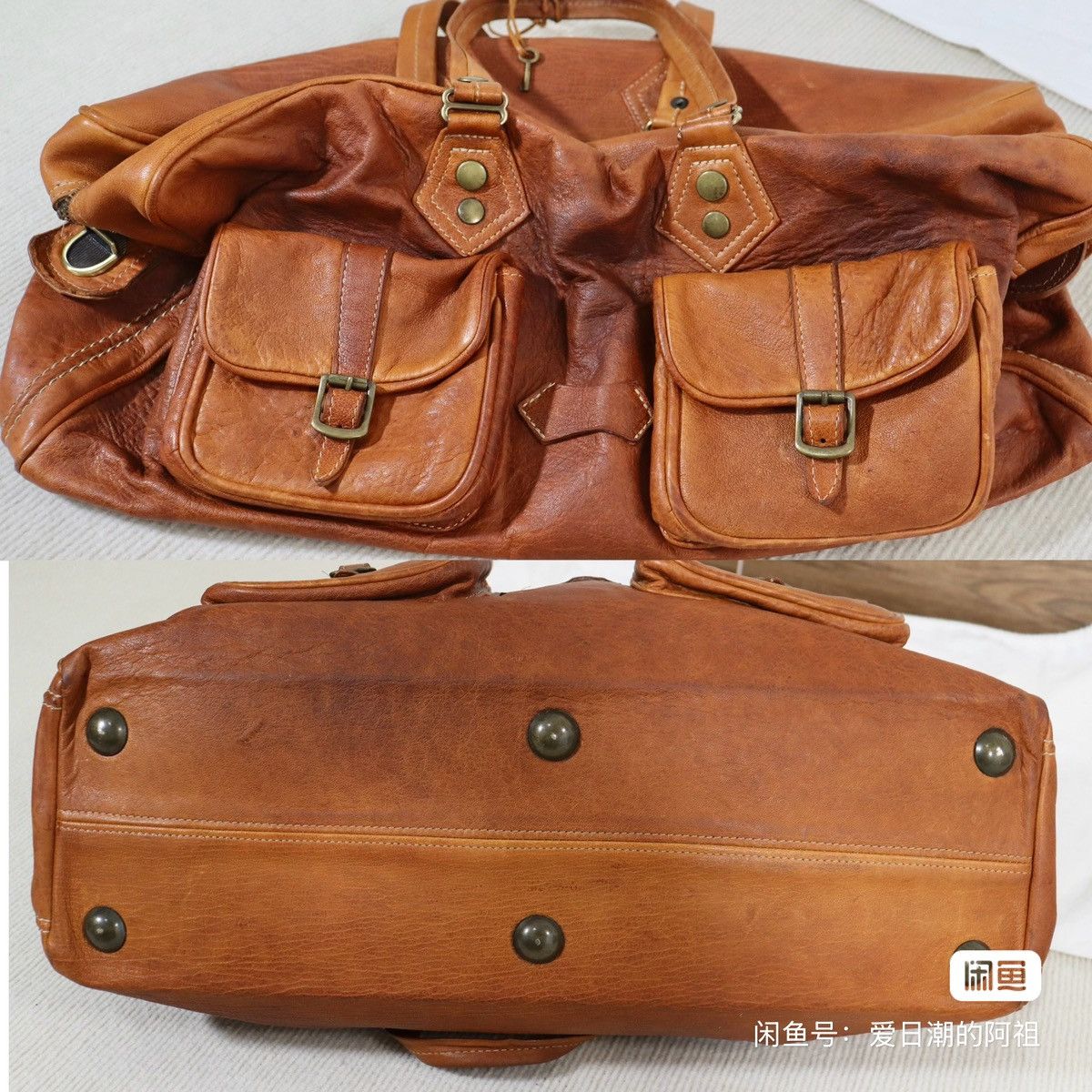 Maison Margiela Maison Martin Margiela Boston Leather Bag Size ONE SIZE - 6 Thumbnail