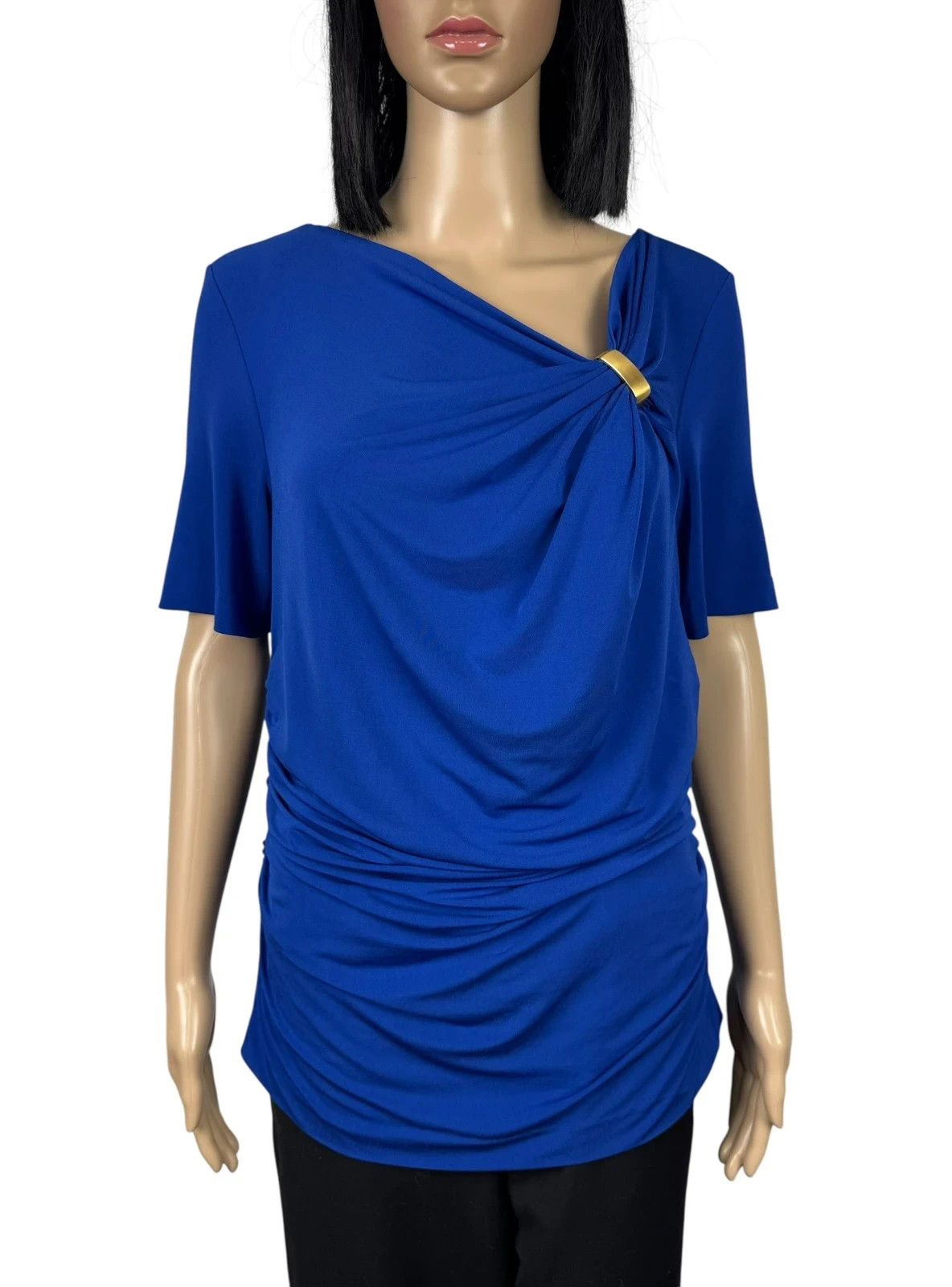 Escada Escada Draped Blouse Viscose size M Size M / US 6-8 / IT 42-44 - 2 Thumbnail