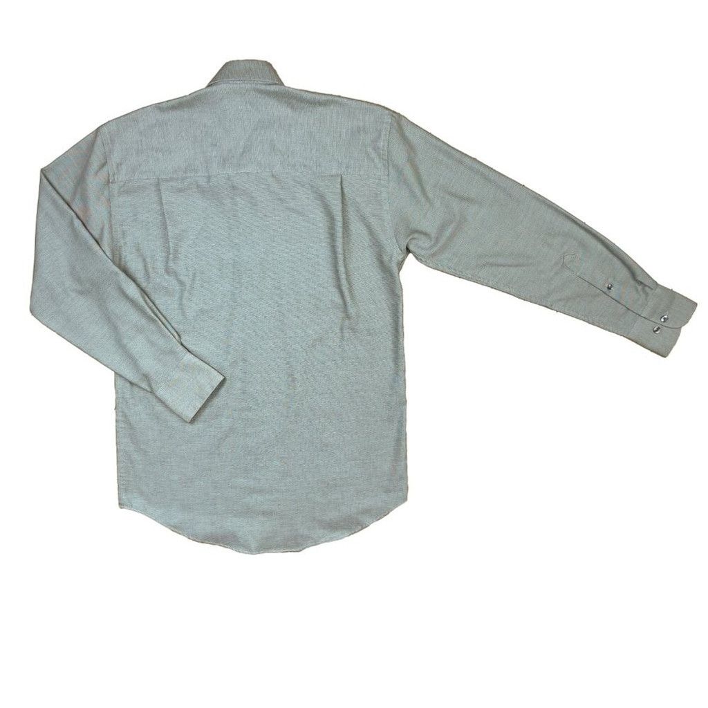 Yves Saint Laurent YVES SAINT LAURENT Luxury Dress Sport Green Shirt Size 14.5 Size 50S - 2 Thumbnail