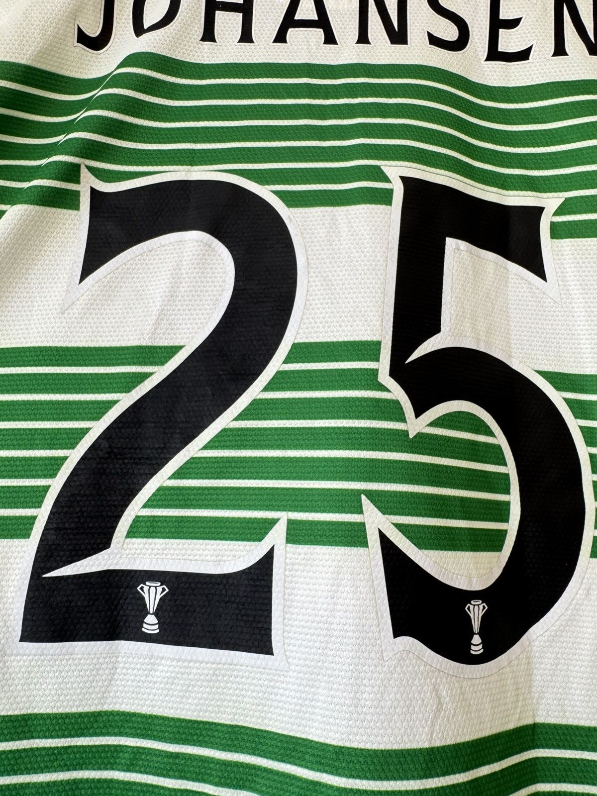 Nike Johansen #25 Celtic 2013-2014 Home Soccer Longsleeve Jersey Size US L / EU 52-54 / 3 - 8 Thumbnail