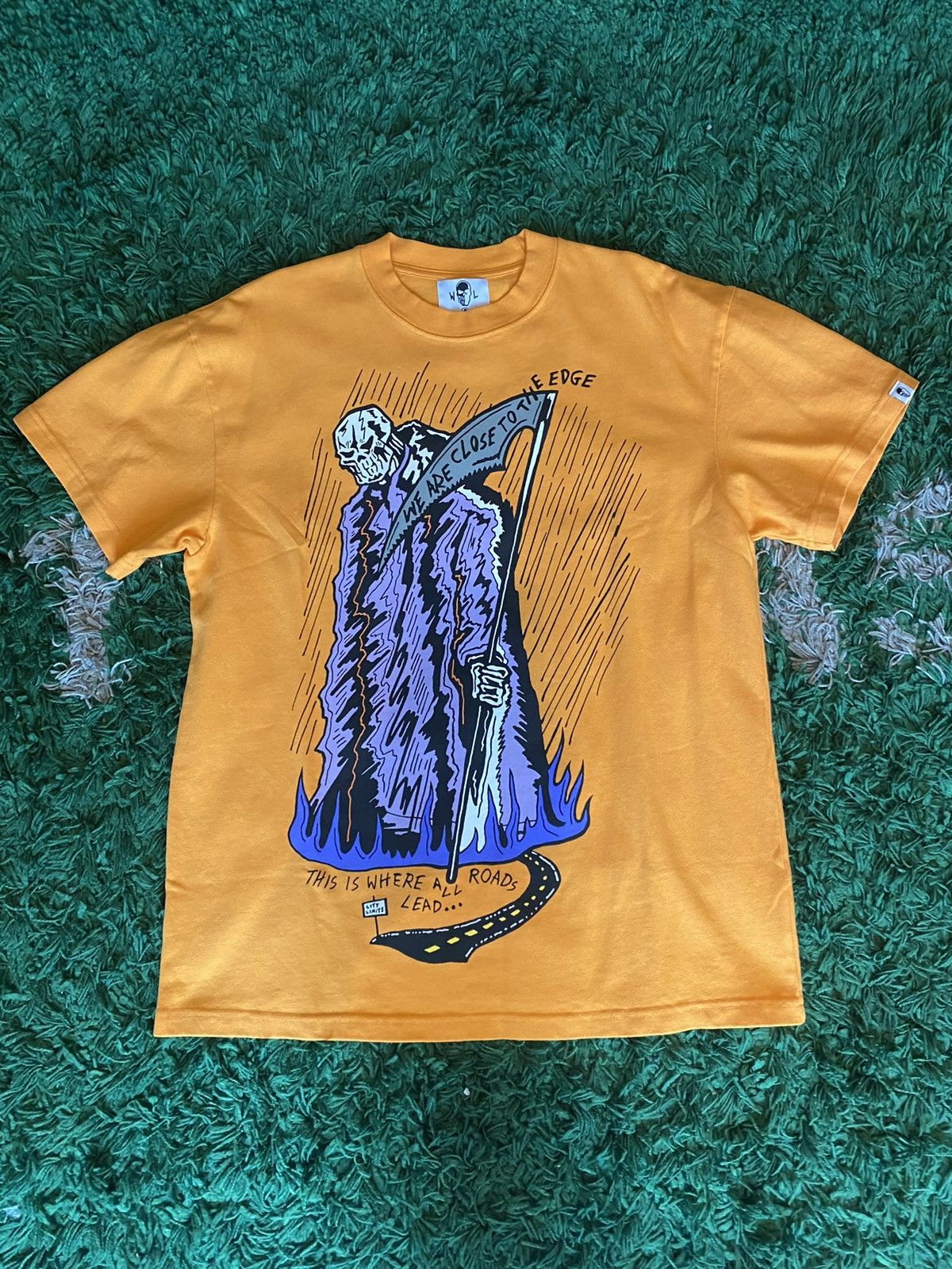 Warren Lotas Warren Lotas all roads lead tee Orange Size US M / EU 48-50 / 2 - 1 Thumbnail