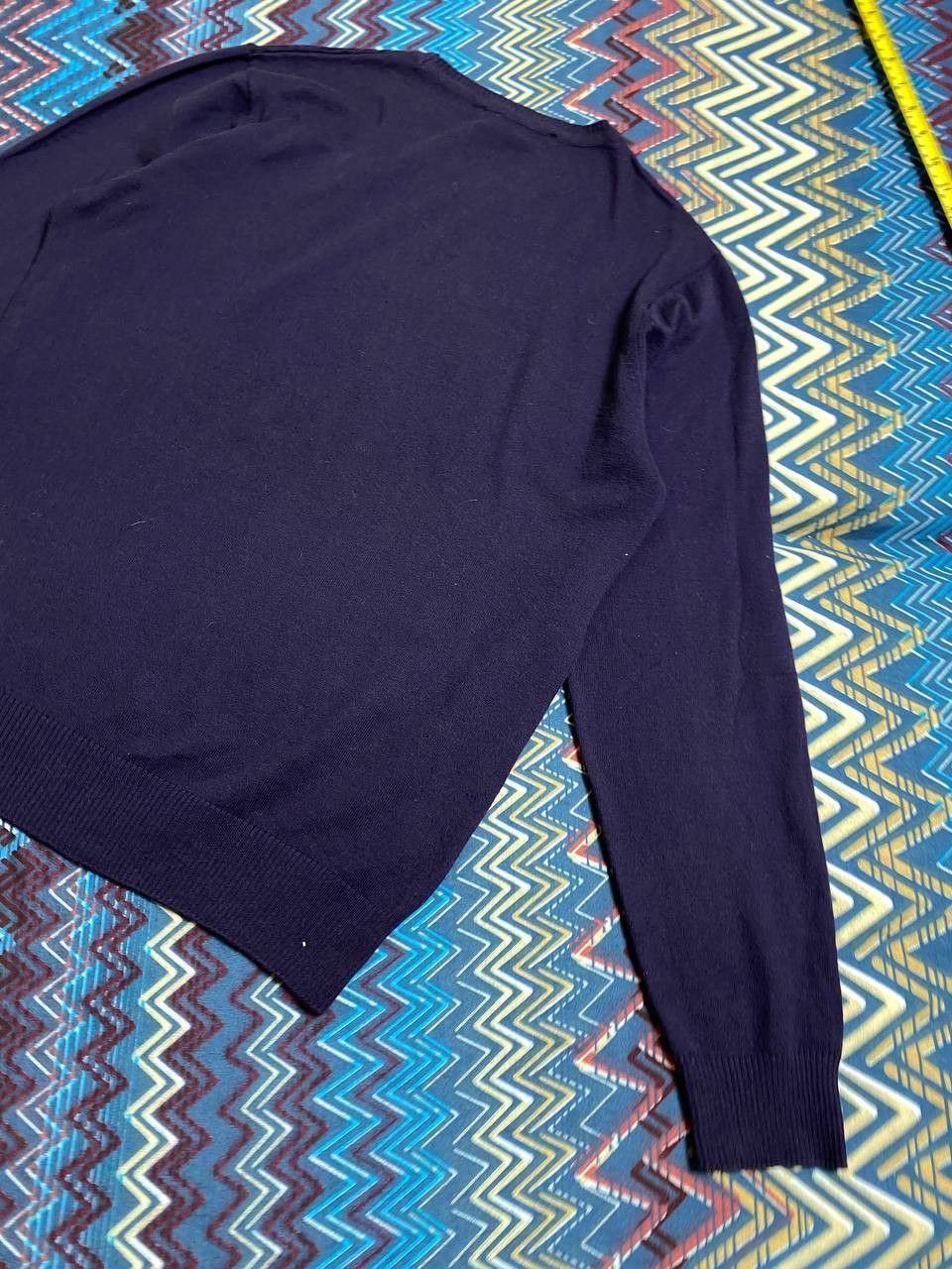 Zilli Blue Luxury Zilli Wool Cardigan Made In Italy Size US XL / EU 56 / 4 - 13 Thumbnail