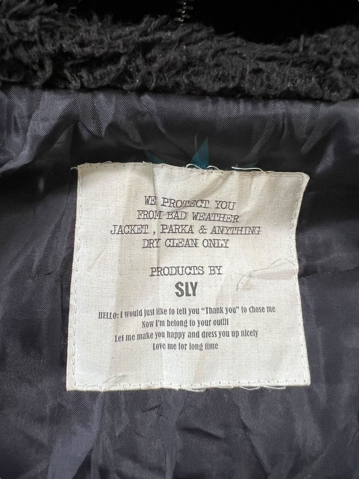 SLY 2000s SLY Cropped Fur Bomber Jacket Size S / US 4 / IT 40 - 10 Thumbnail