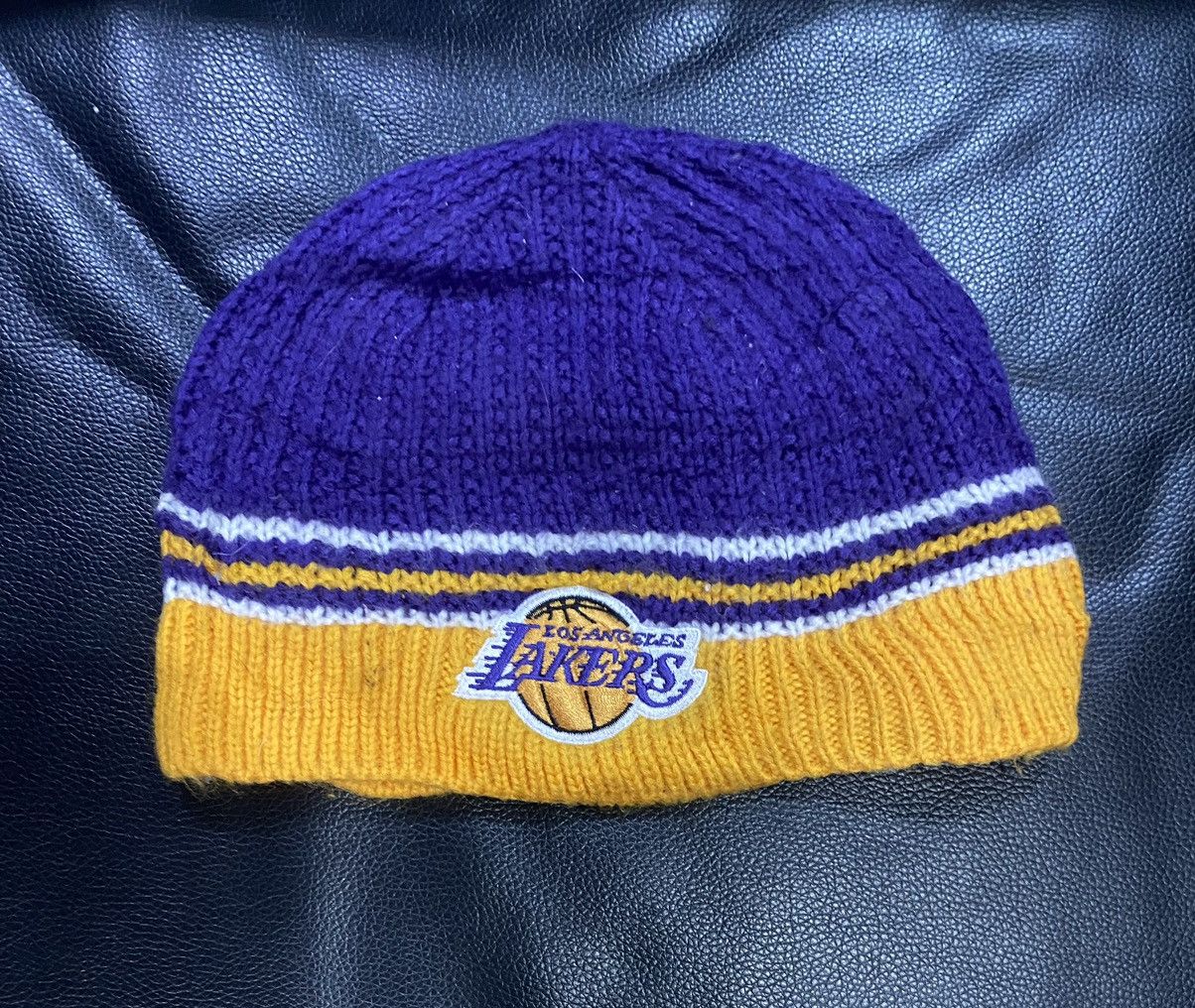 Adidas × NBA Lakers nba knit beanie Size ONE SIZE - 1 Thumbnail
