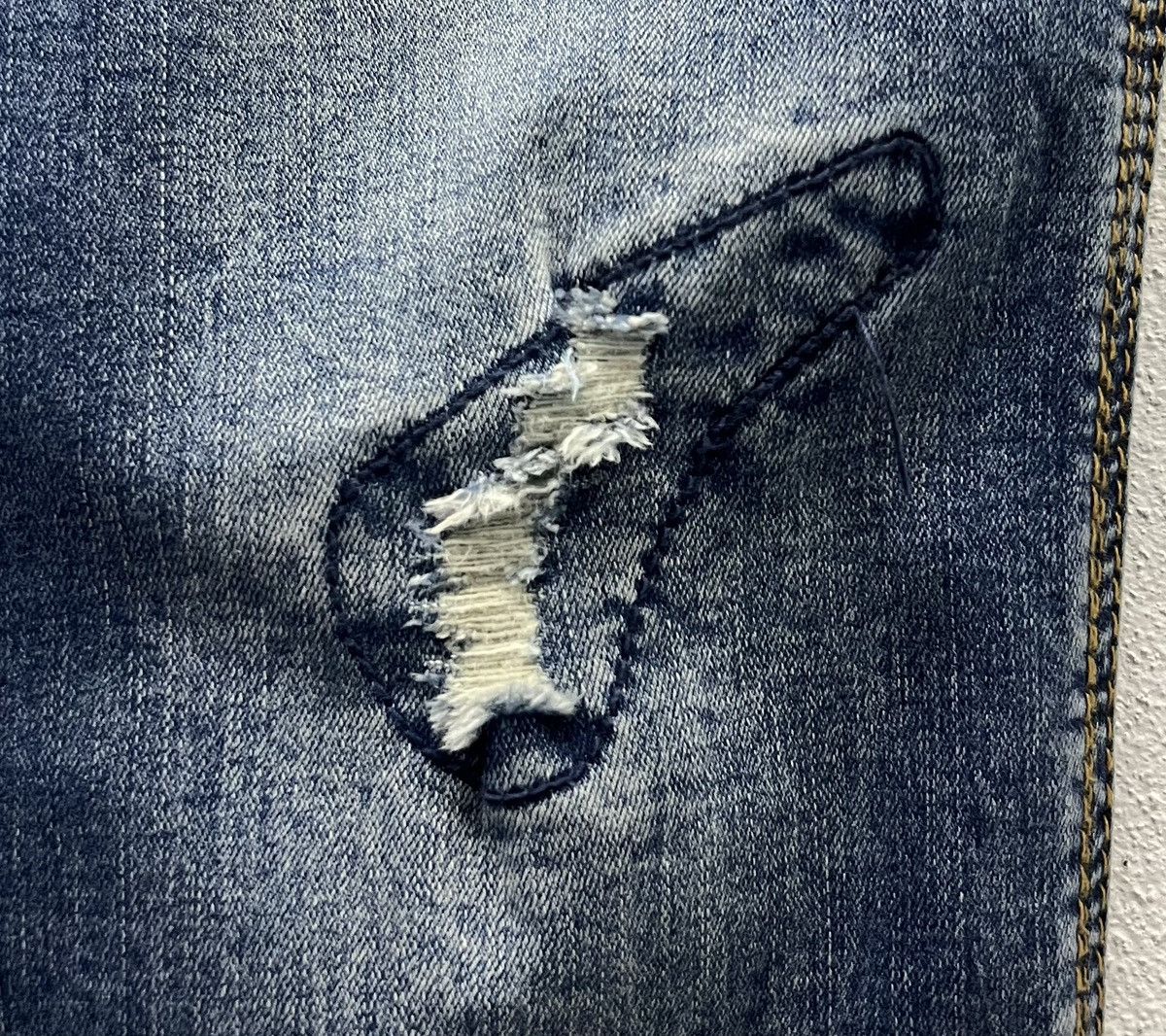 Japanese Brand × Vintage Stradivarius Distressed Denim Overalls Size EUR 38 / USA 6 / Size US 32 / EU 48 - 17 Thumbnail