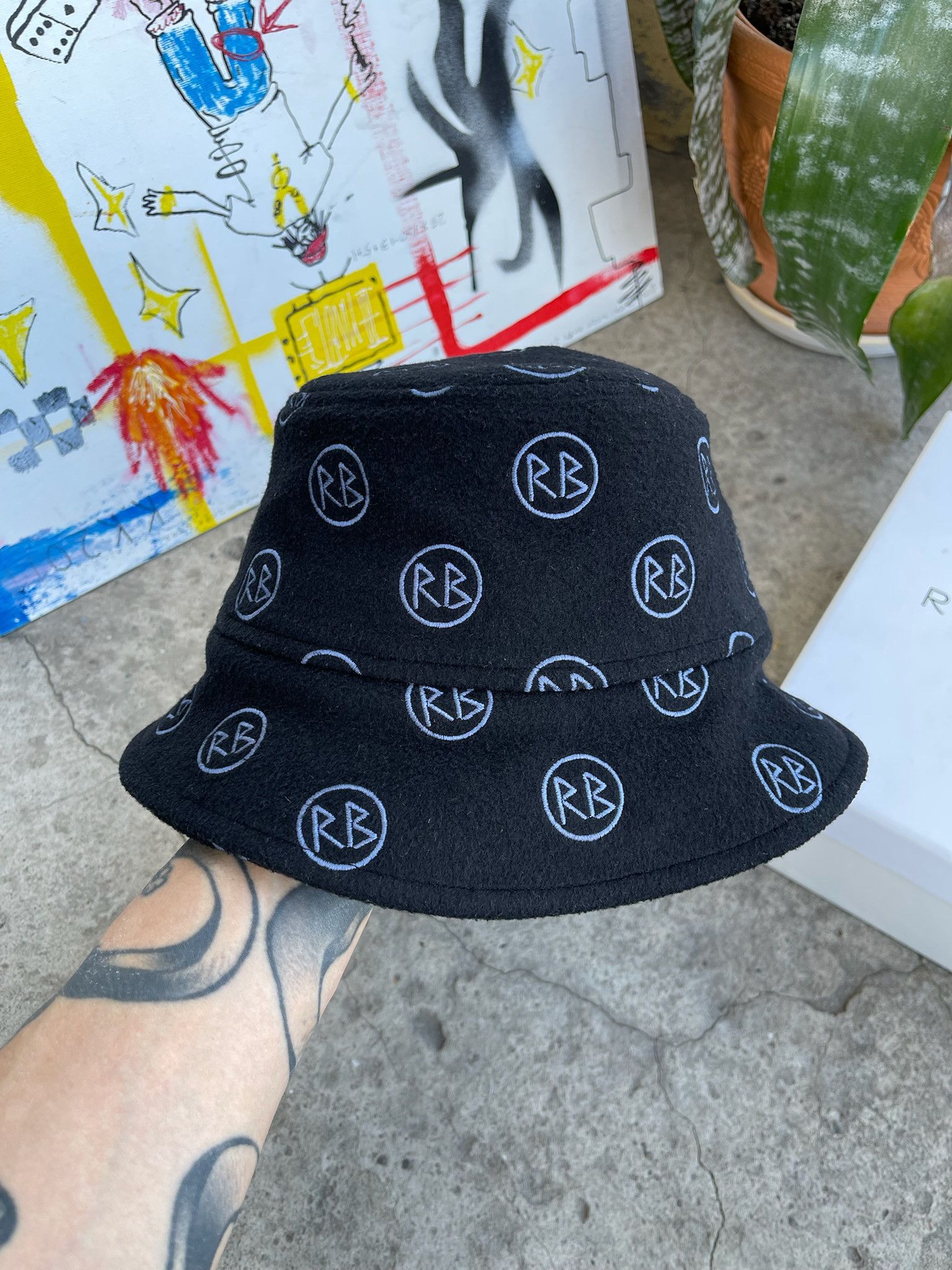 Ruslan Baginskiy Ruslan Baginskiy Hat bucket Size ONE SIZE - 9 Thumbnail