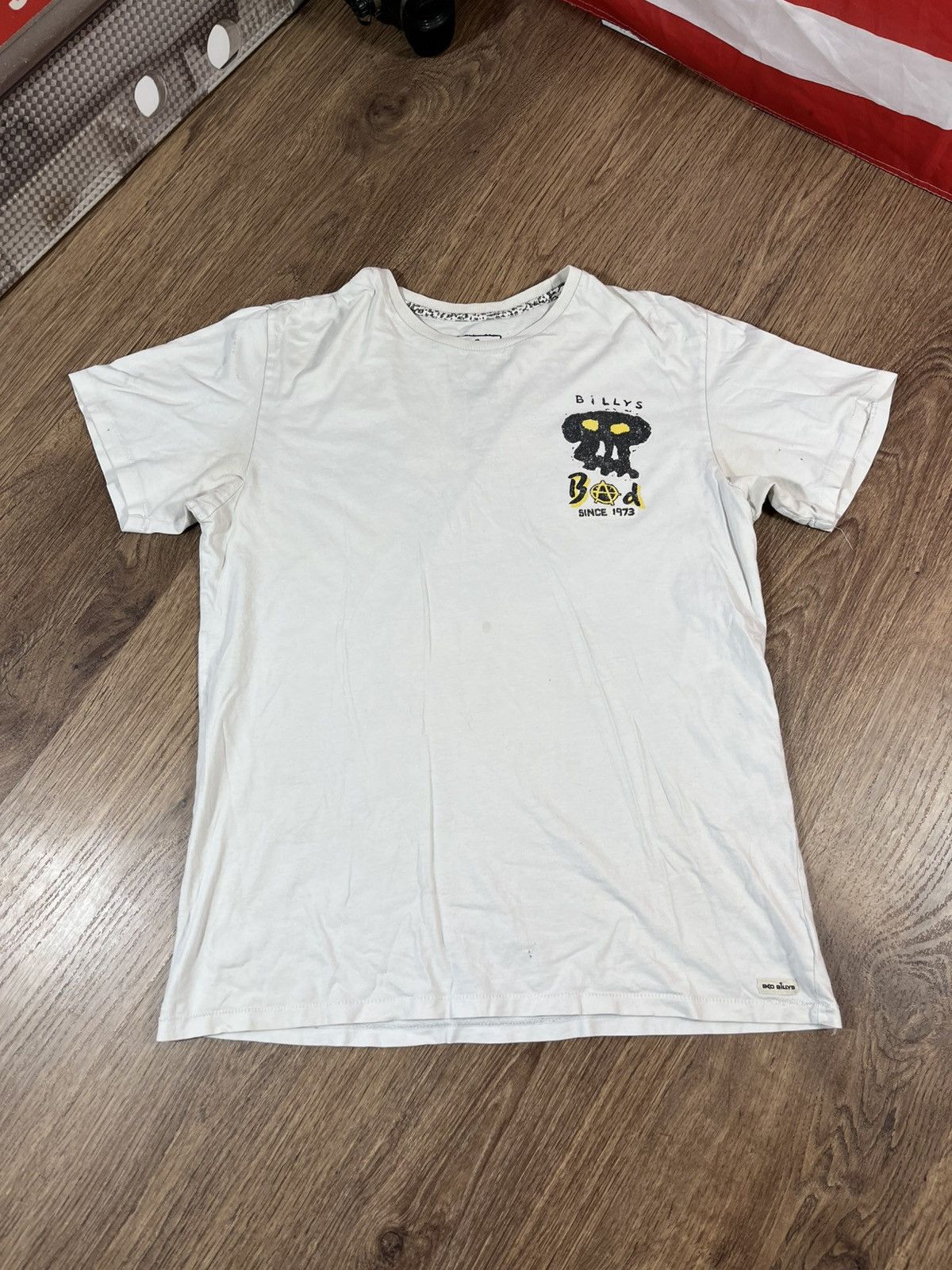 Billabong × Vintage Vintage Billabong Bad Billy’s Surf Skate Distressed T Shirt Size US M / EU 48-50 / 2 - 2 Thumbnail