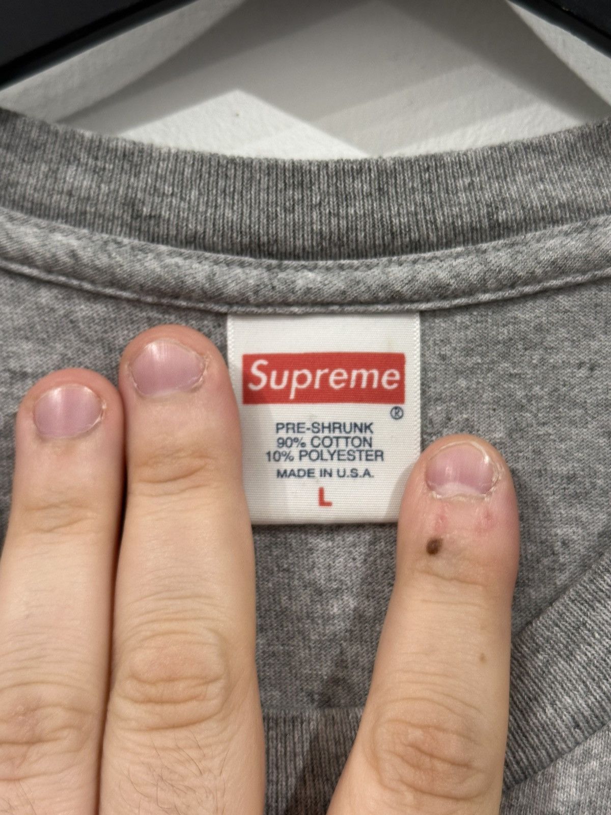 Supreme Supreme Tommy Gun T-Shirt Grey Size L Made In USA Gold Size US L / EU 52-54 / 3 - 2 Thumbnail