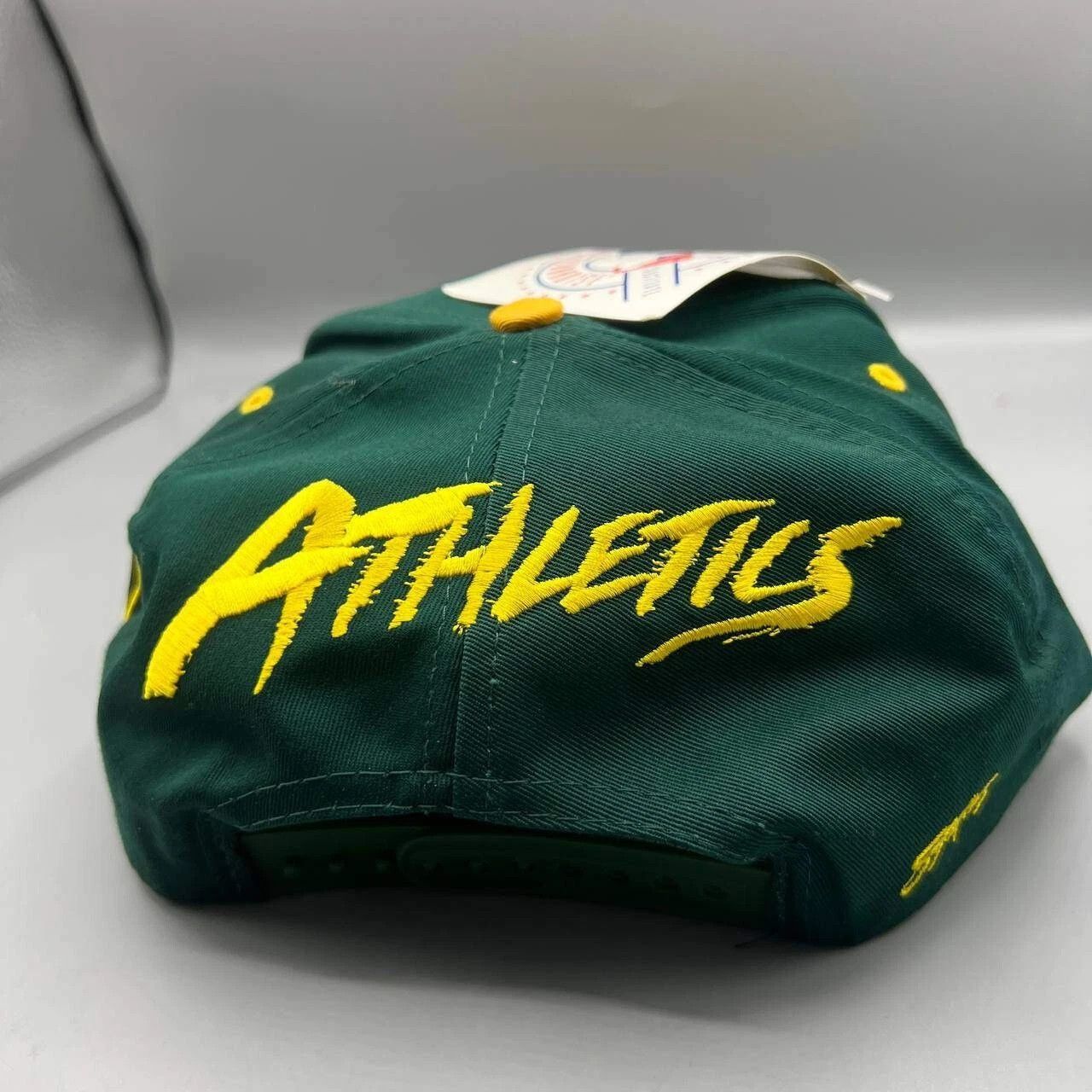 Signatures × Vintage Oakland Athletics Hat Men Signatures MLB Snap Back Cap New Size ONE SIZE - 5 Thumbnail