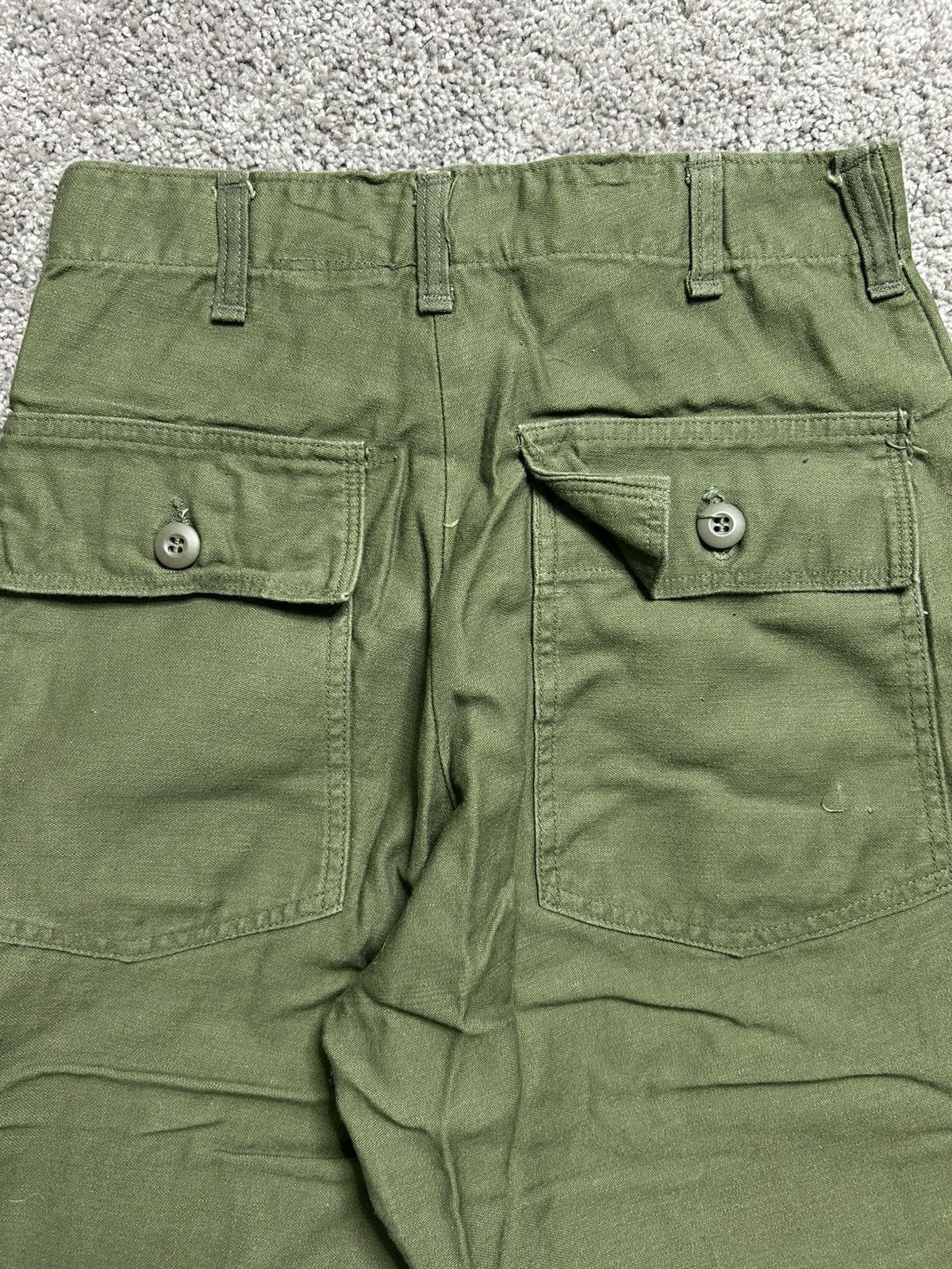 Other Vintage 60s Military OG 107 Pants Rapid zipper Size US 26 / EU 42 - 6 Thumbnail