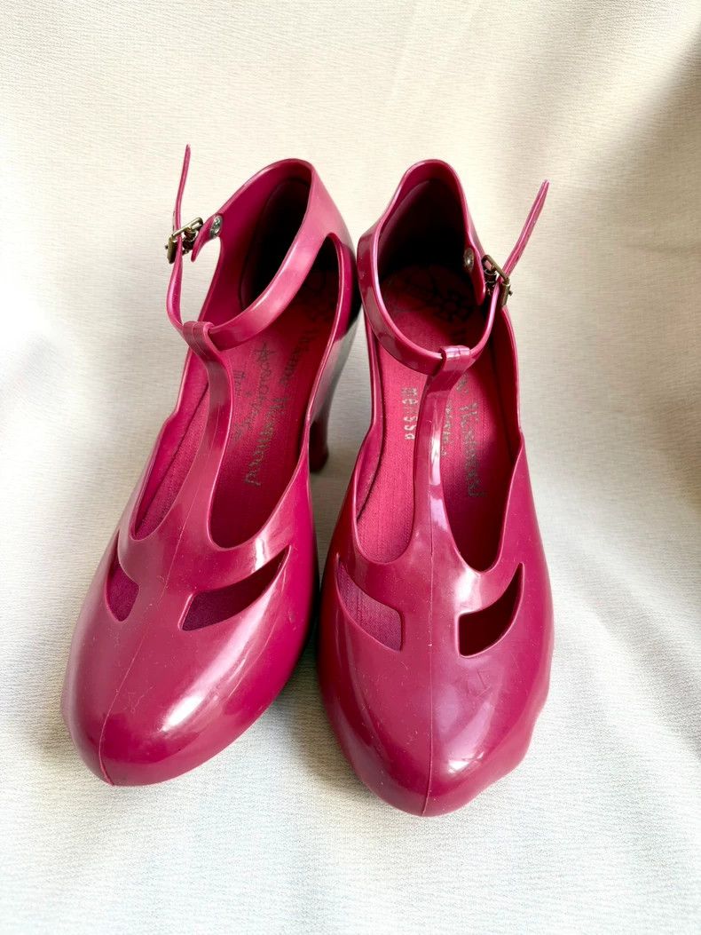 Vivienne Westwood Vivienne Westwood Red cat paw shoes Size US 7.5 / IT 37.5 - 2 Thumbnail