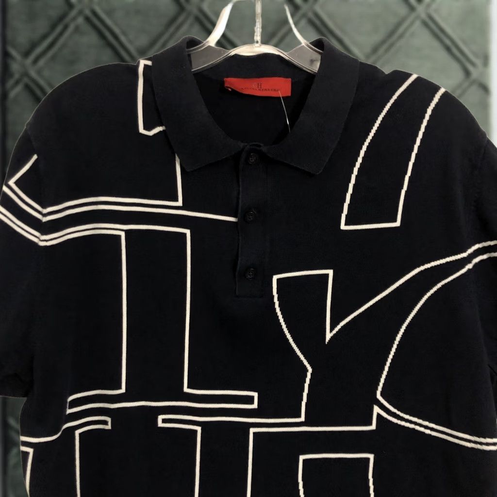Carolina Herrera VINTAGE Carolina Herrera Polo Shirt Men Large Size US L / EU 52-54 / 3 - 1 Thumbnail