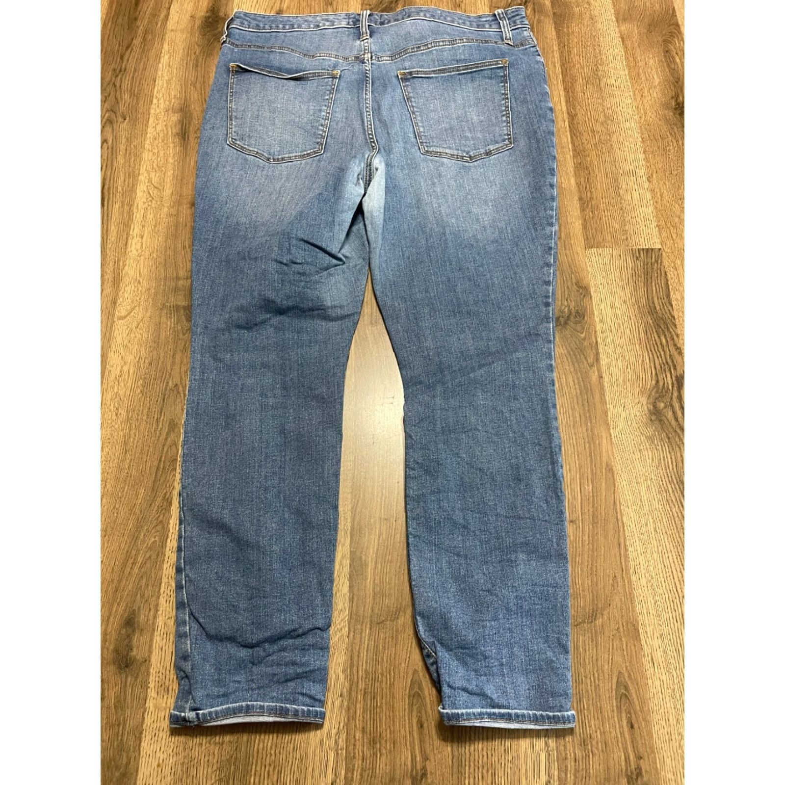 Vintage Universal Thread Jeans Women's Size 16/33R Blue Denim High Rise Skinny Size 38" / US 16 / IT 52 - 2 Thumbnail