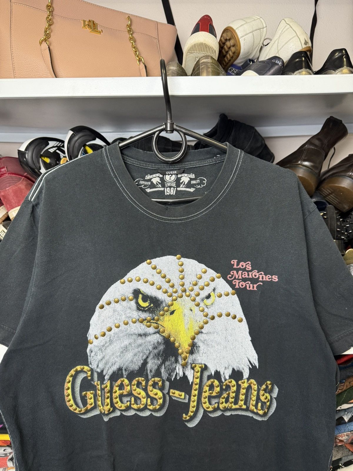 Guess Vintage Guess Jeans Los Marones Tour T-shirts Y2K Size US XL / EU 56 / 4 - 2 Thumbnail