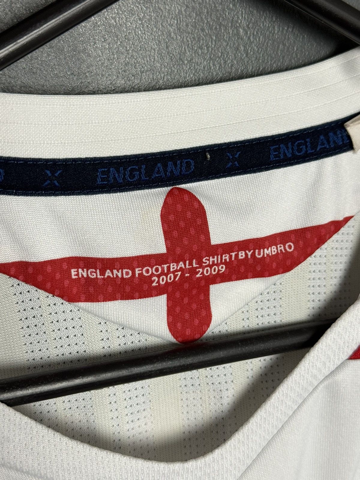 Umbro England National Team 07/09 Home Lampard Football Jersey Size US M / EU 48-50 / 2 - 17 Thumbnail