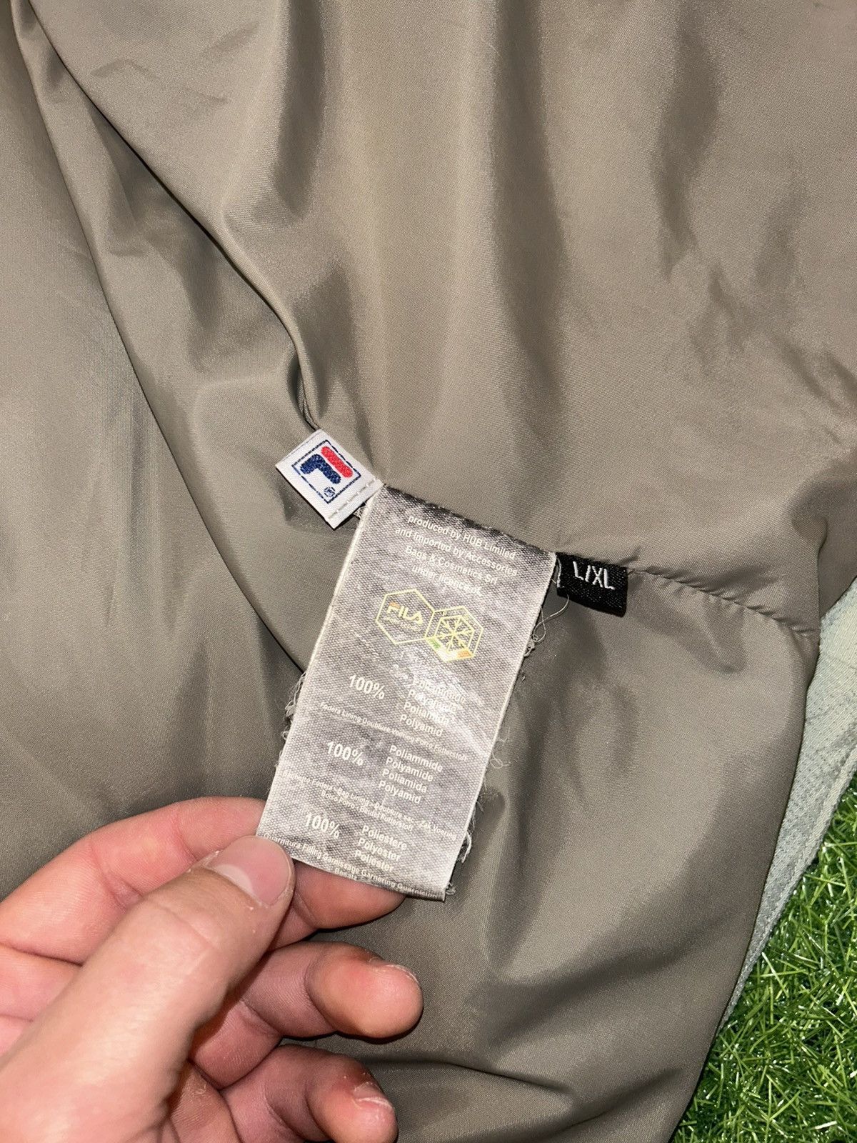 Fila × Vintage Vintage 90s Fila Long Sleeve Puffer Jacket Size US L / EU 52-54 / 3 - 6 Thumbnail