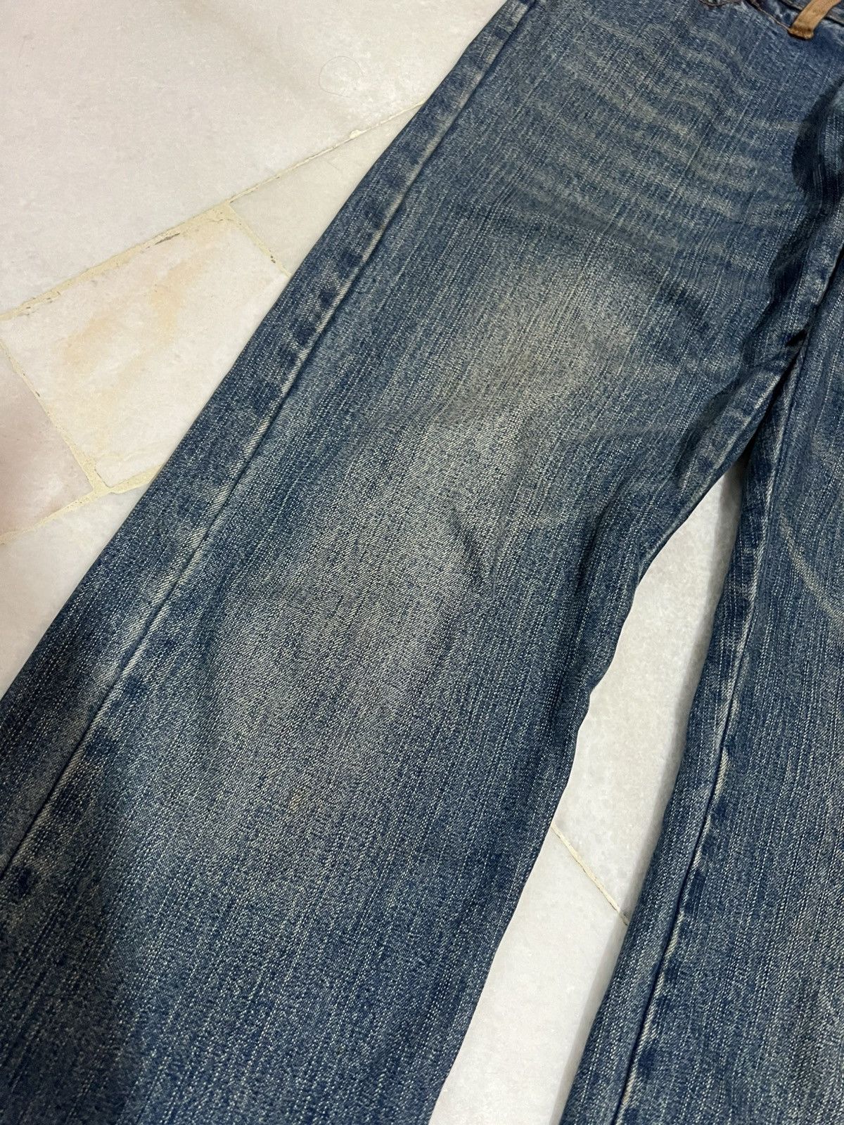 Hysteric Glamour × If Six Was Nine × Japanese Brand 🌈Double Waist 90’s style Amore Puro Faded Washed Jean Size US 30 / EU 46 - 5 Thumbnail