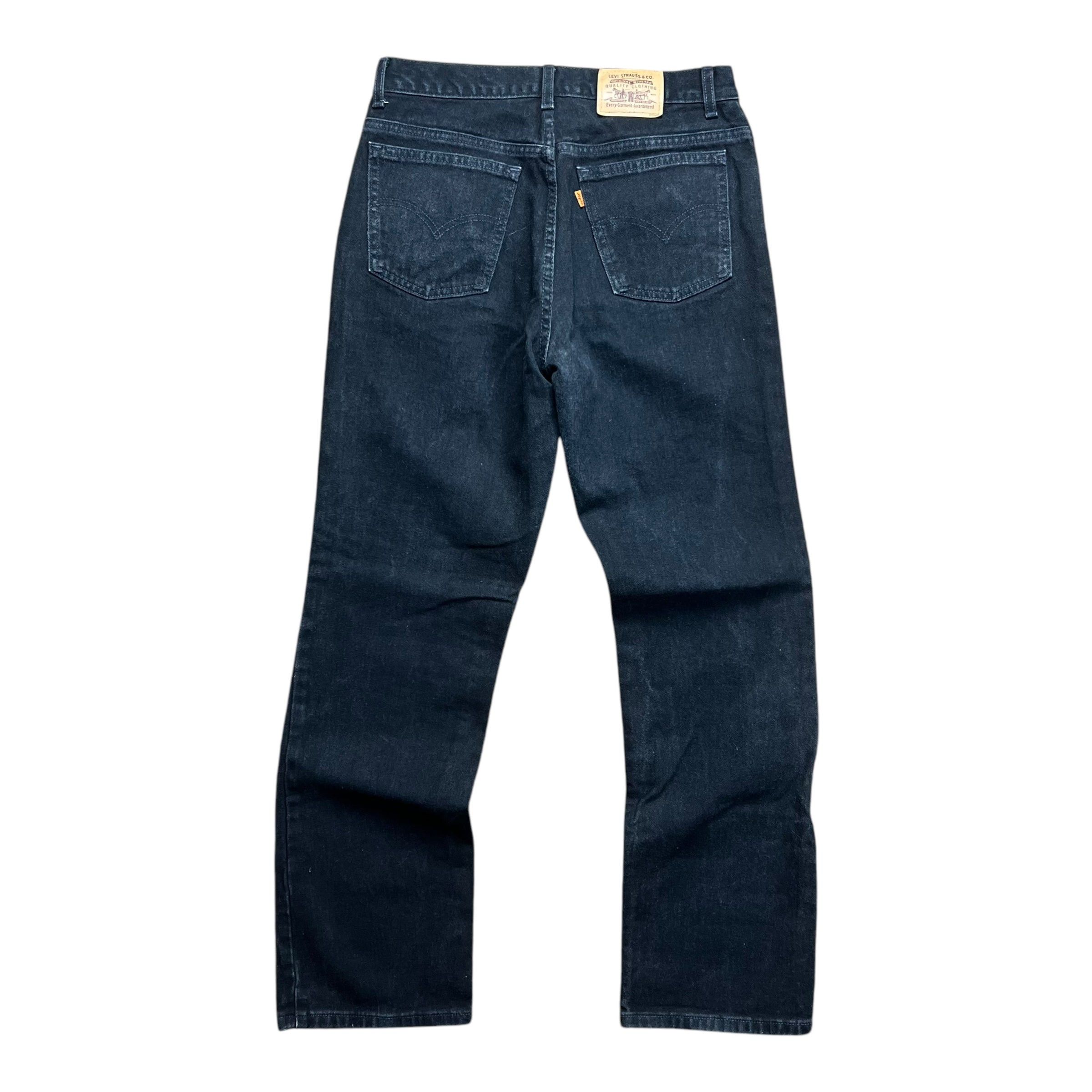 Levi's × Levi's Vintage Clothing × Vintage Levi’s Black Orange Tab Jeans - 31” Size US 31 - 5 Thumbnail
