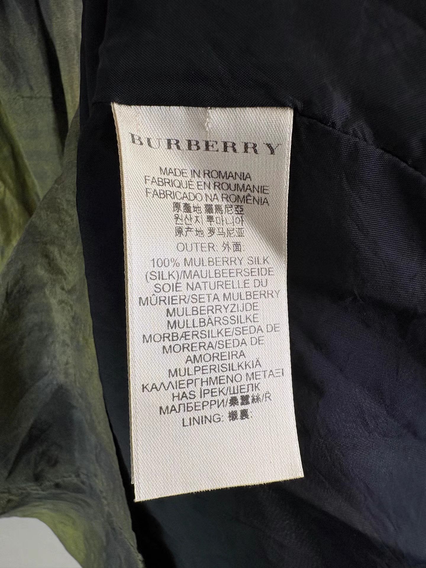 Burberry BURBERRY Silk Dress K1 Size S / US 4 / IT 40 - 4 Thumbnail