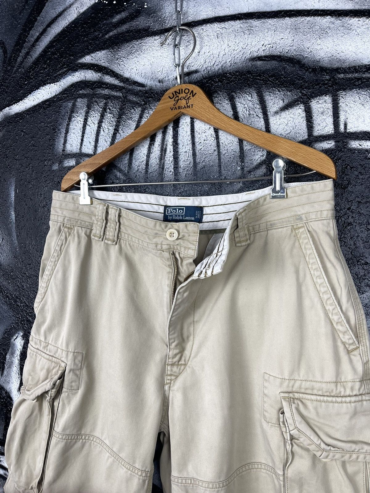 Polo Ralph Lauren × Vintage Polo Ralph Lauren Vintage Cargo Shorts Men’s Size 34 Size US 35 - 5 Thumbnail