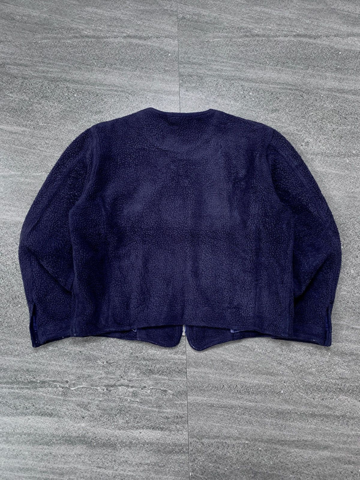 Issey Miyake Fleece Zip Cardigan Jacket Size US S / EU 44-46 / 1 - 6 Thumbnail