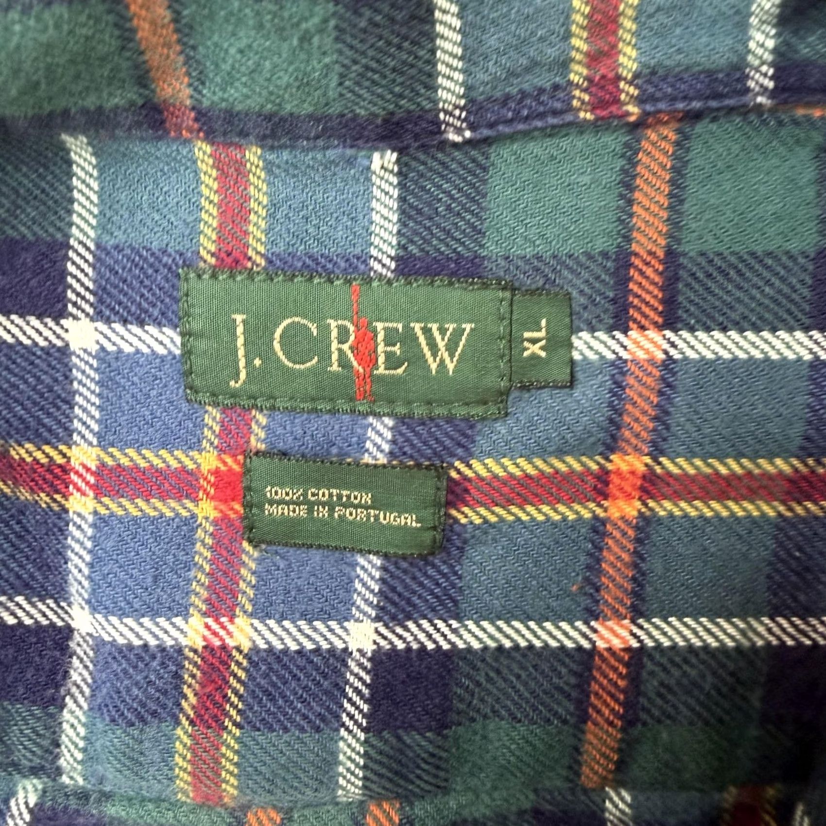 J.Crew J.Crew Shirt Mens XL Multicolor Plaid Flannel Long Sleeve Button-Up Casual Size US XL / EU 56 / 4 - 3 Thumbnail