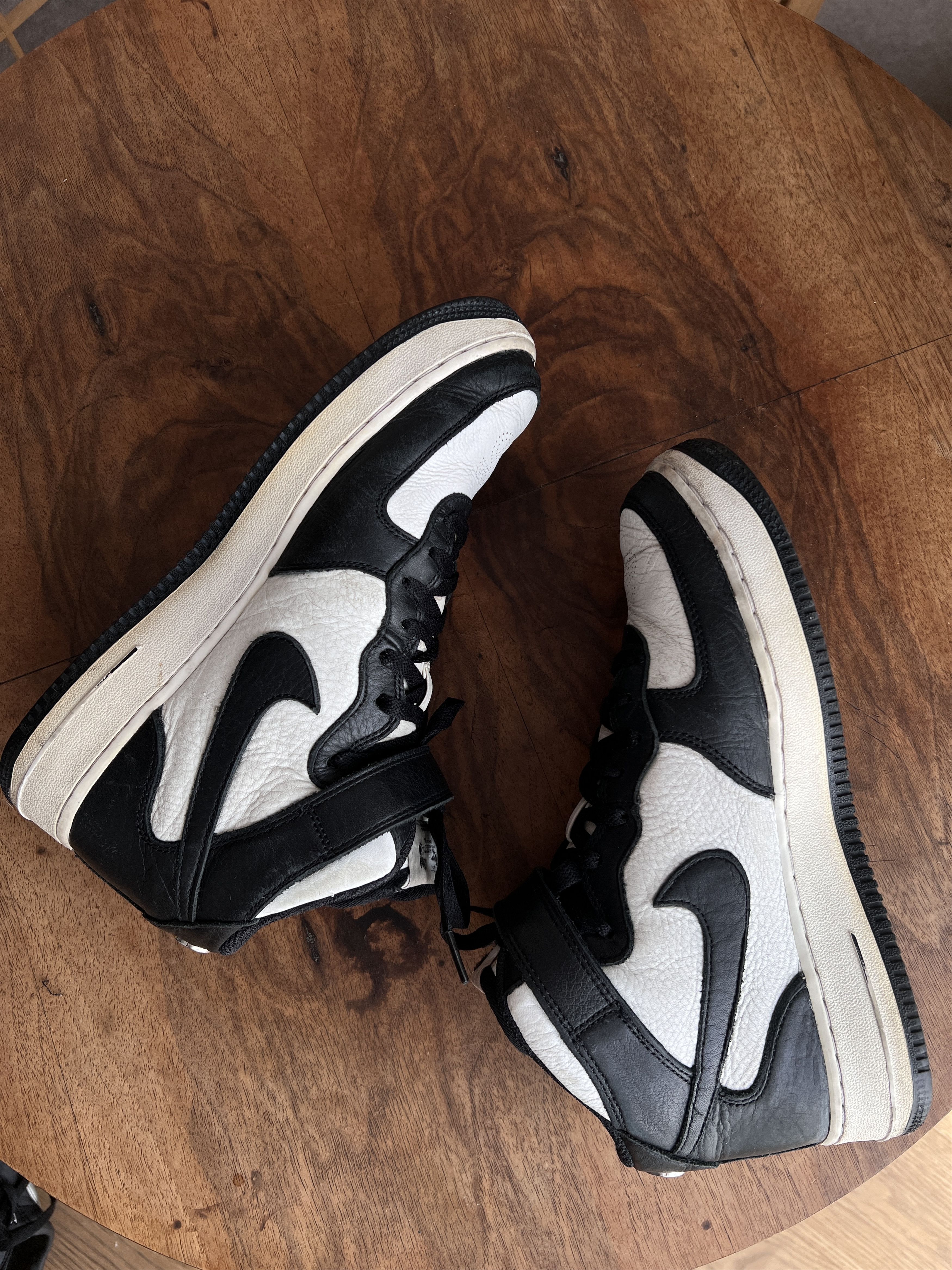 Stussy x Nike Air Force 1 Mid sneakers y2k shoes rap hip hop