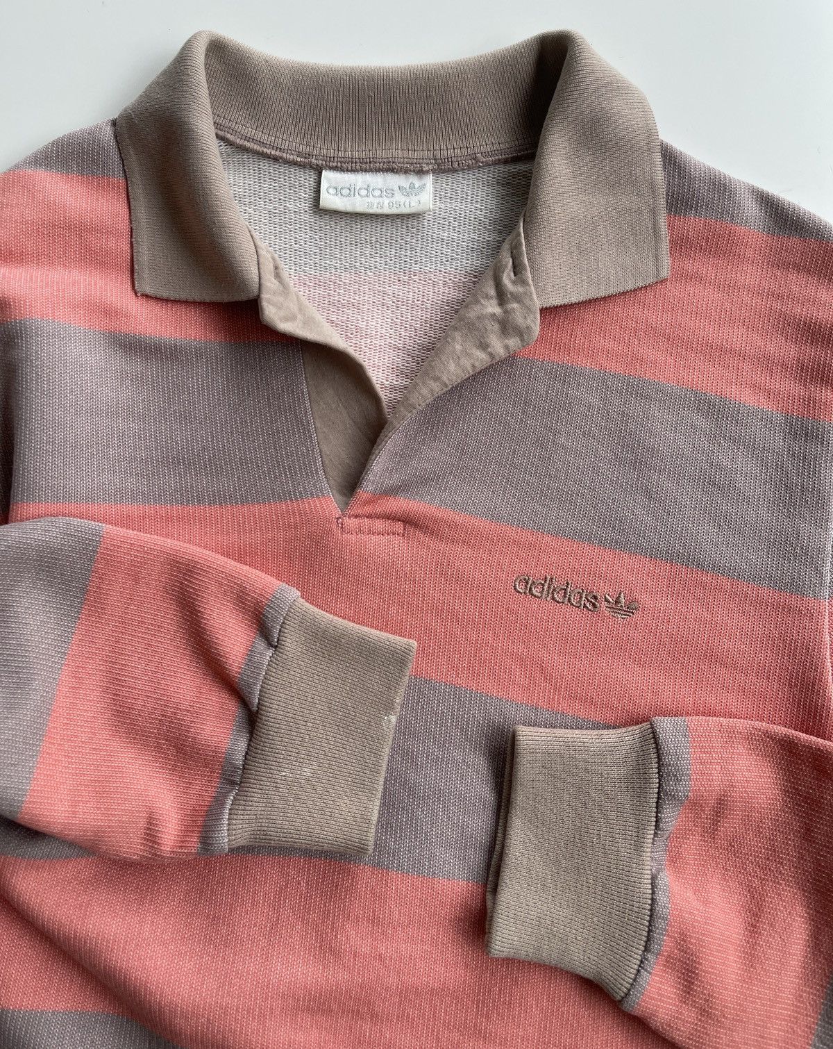 Adidas 90s Adidas Stripe Sweatshirt (Fit For S) Size US S / EU 44-46 / 1 - 9 Thumbnail