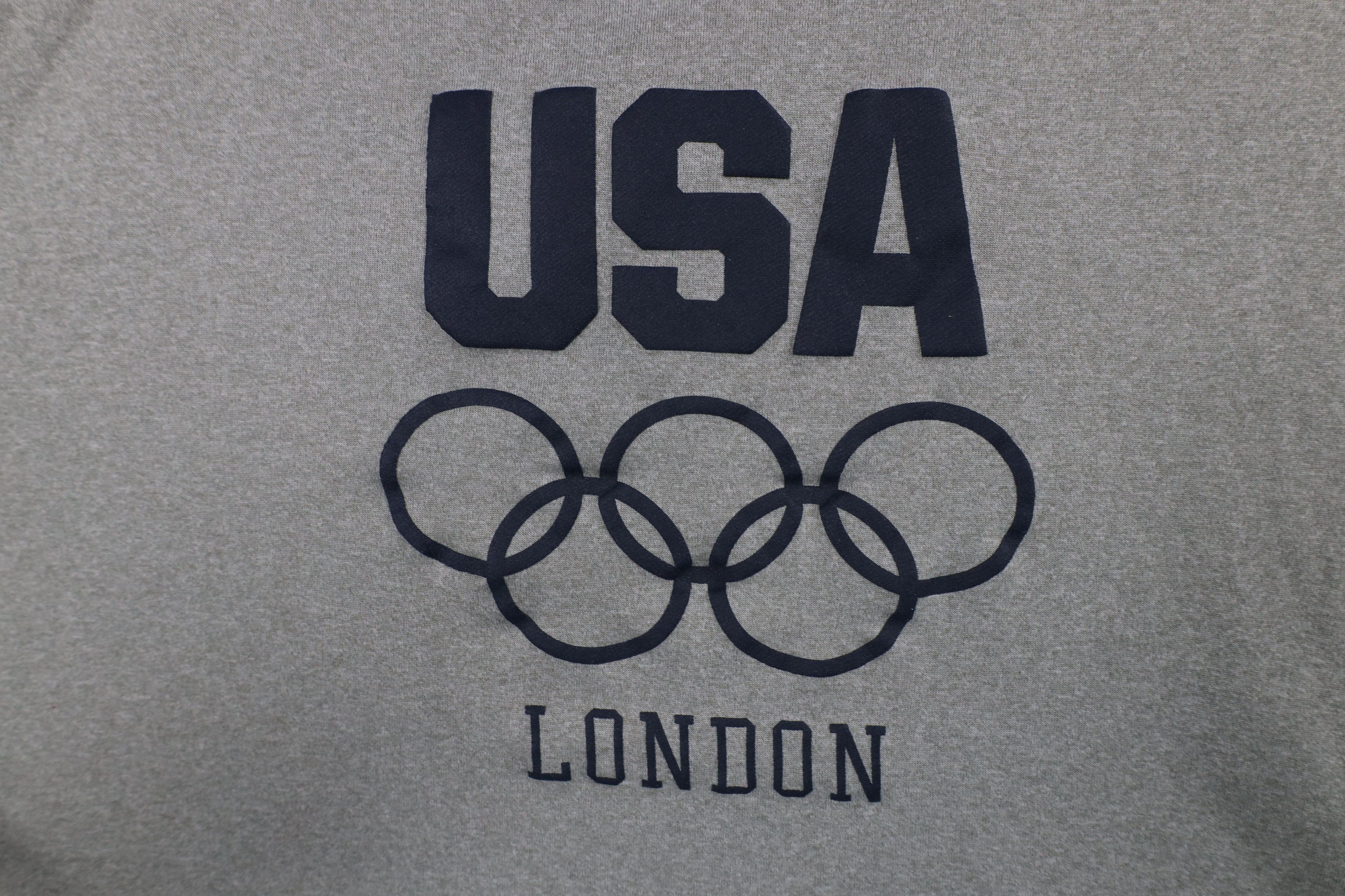 Nike × Vintage Nike 2012 London Olympics Team USA Short Sleeve T-Shirt Size US L / EU 52-54 / 3 - 5 Thumbnail