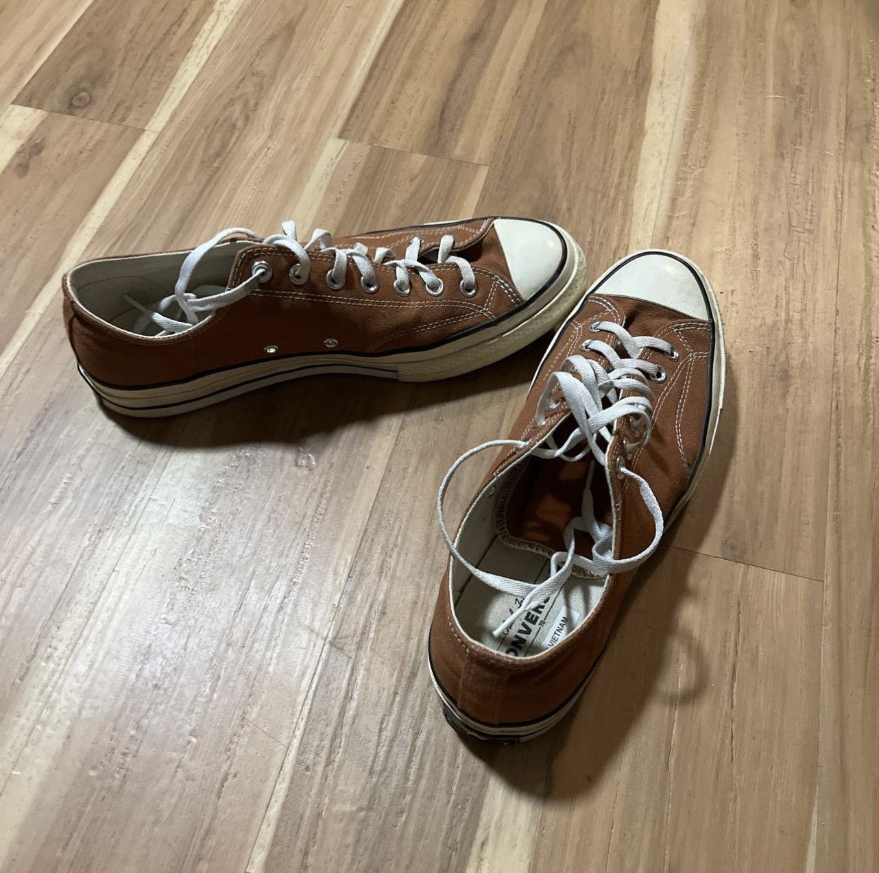 Converse Tan low-top converse Size US 11.5 / EU 44-45 - 2 Thumbnail