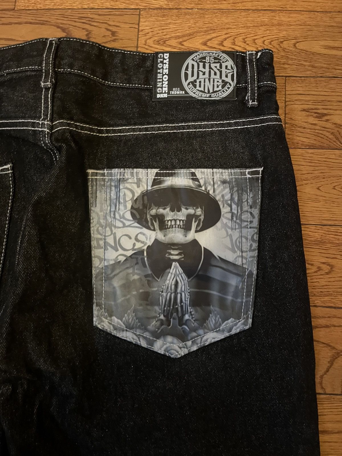Other Dyseone skull jeans Size US 36 / EU 52 - 3 Thumbnail