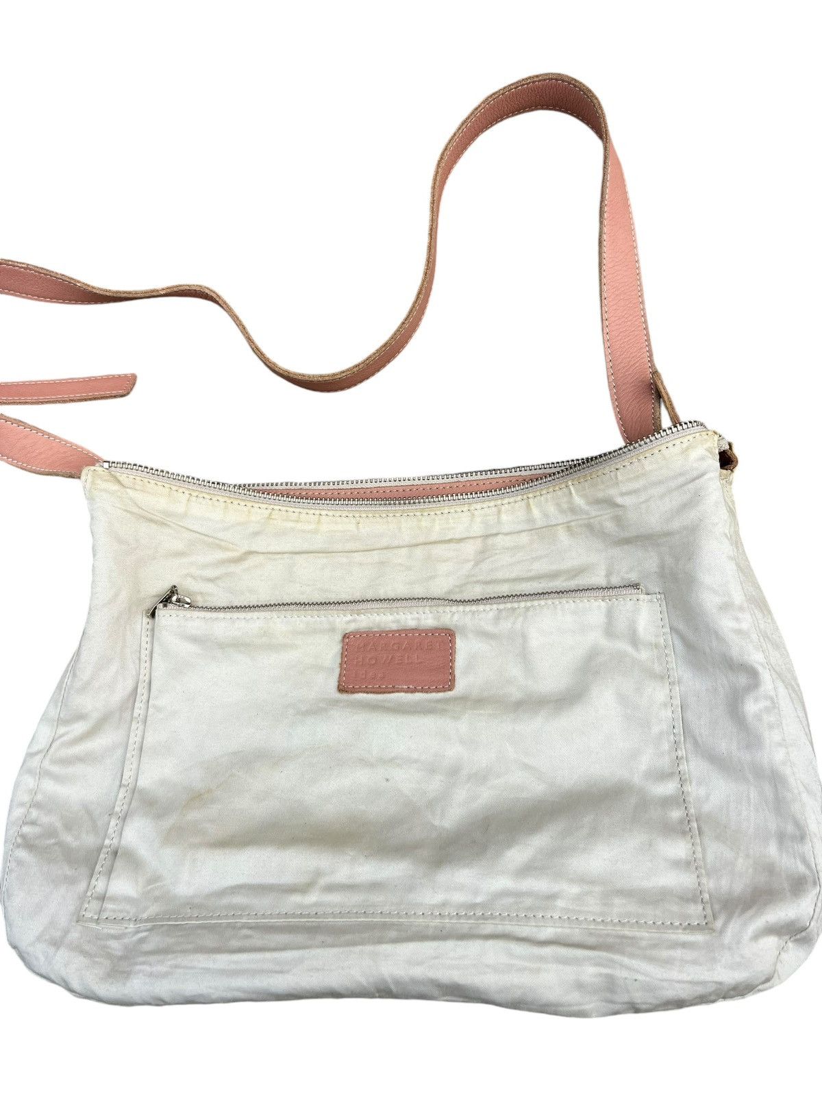 Leather Vintage Margaret Howell Scratches Patina Cowhide Leather Bag Size ONE SIZE - 22 Thumbnail