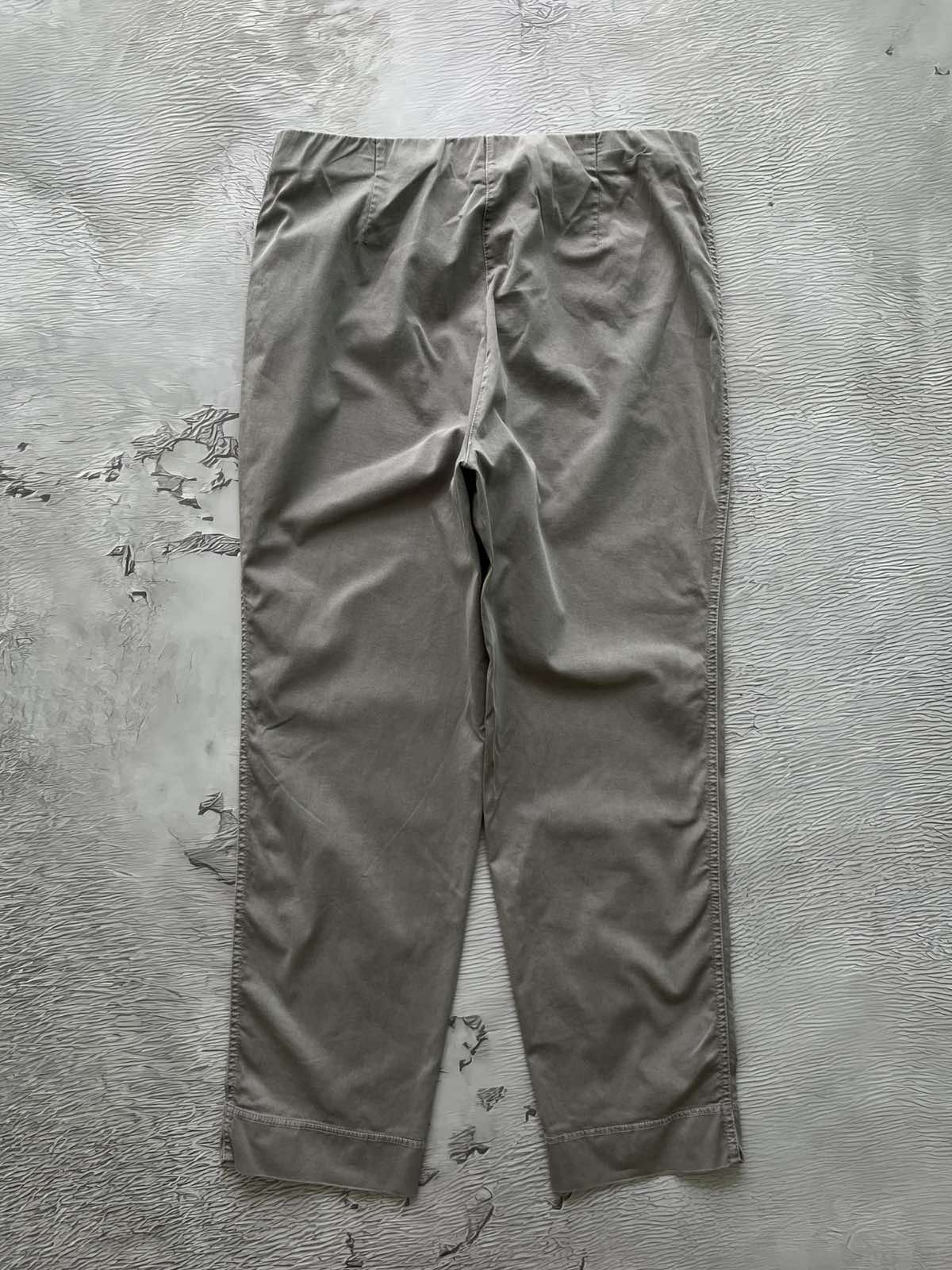 OSKA OSKA Women's Stretch Cropped Gray Cotton Pants Size 27" / US 4 / IT 40 - 2 Thumbnail