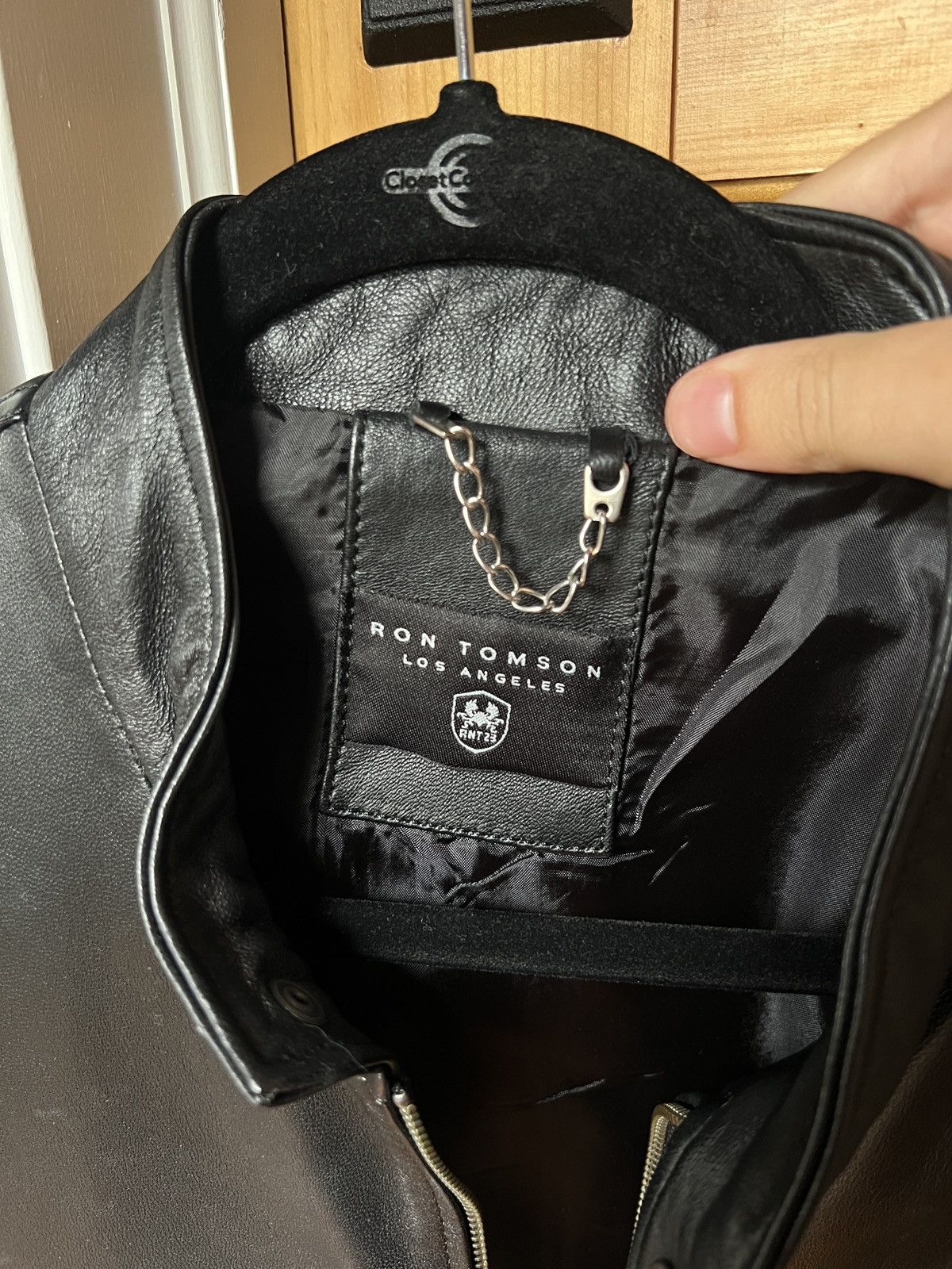 Other RON TOMSON LEATHER JACKET Size US M / EU 48-50 / 2 - 3 Thumbnail