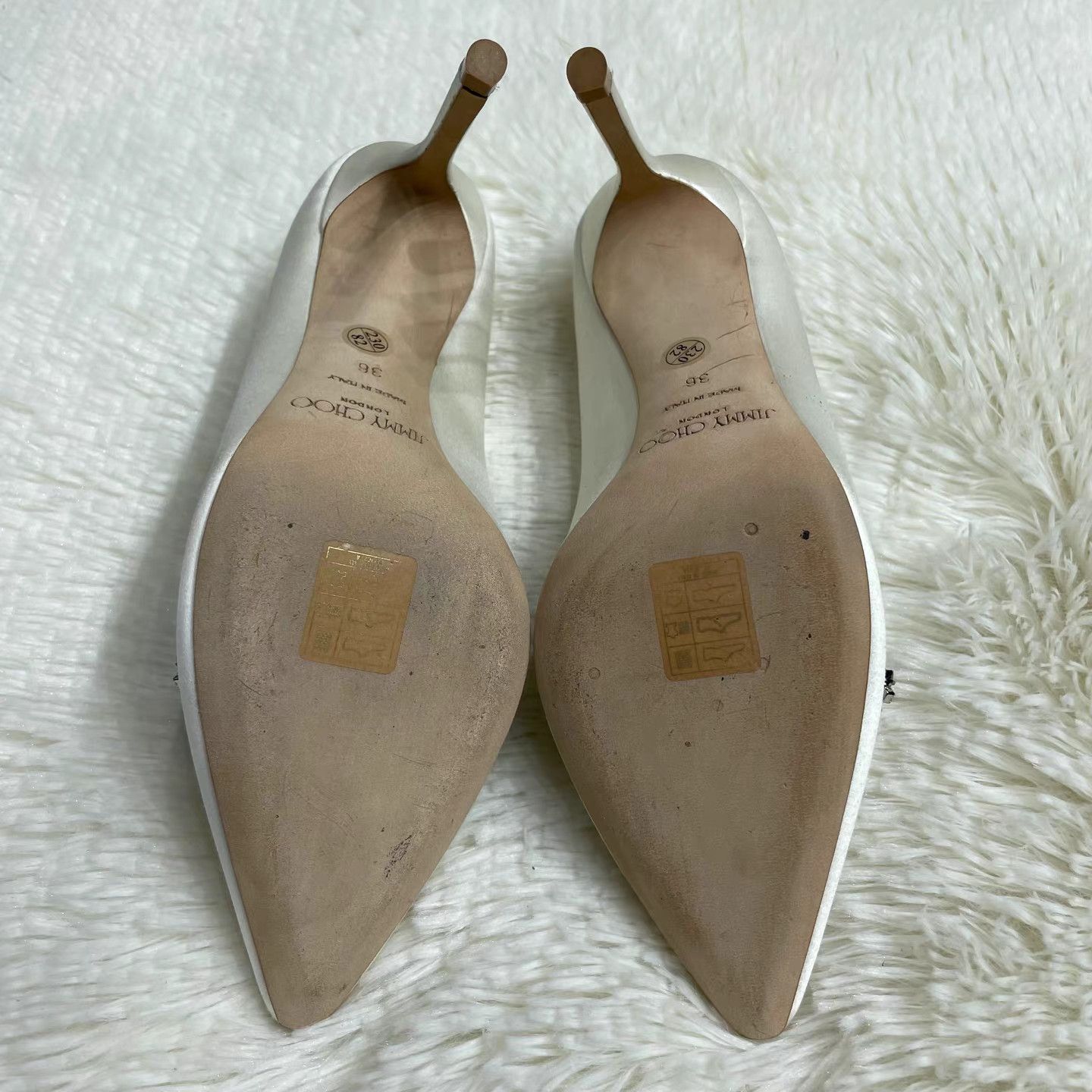 Jimmy Choo Jimmy Choo ROMY Crystal Embellished Stiletto Heel Pumps K15 Size US 6 / IT 36 - 4 Thumbnail
