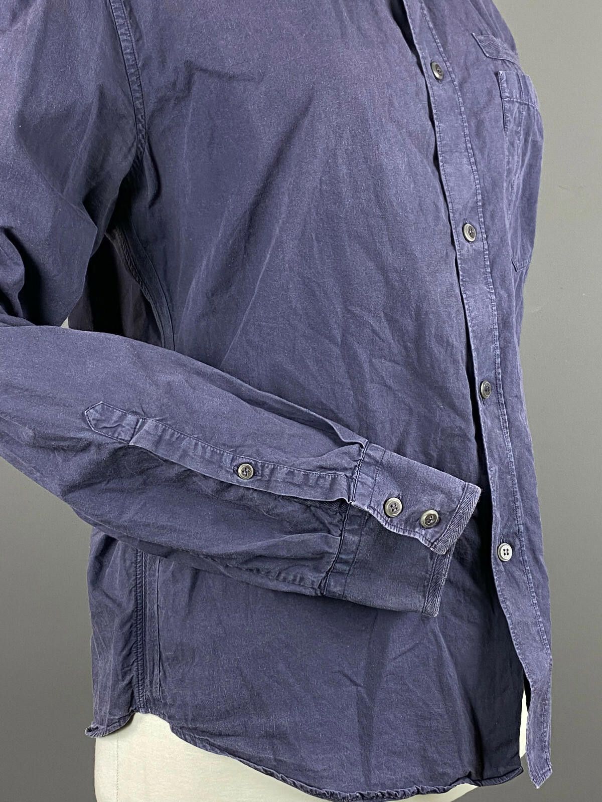 Neil Barrett Ladies Neil Barrett Blue Button Down Long Sleeve Shirt M Size M / US 6-8 / IT 42-44 - 6 Thumbnail