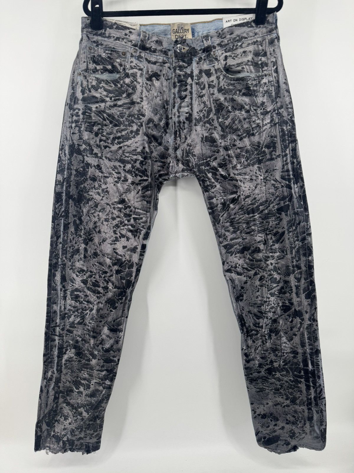 Gallery Dept. Gallery Dept Analog 5001 Metallic Jeans 33/31. Size US 33 - 1 Thumbnail